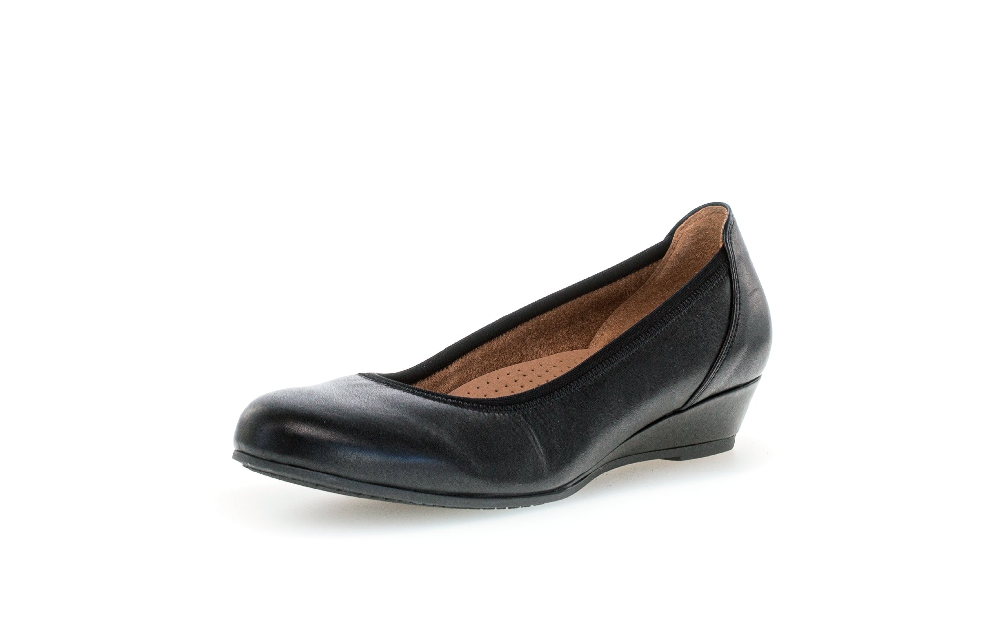 '02.690.57' women's wedge pump - black - Chaplinshoes'02.690.57' women's wedge pump - blackGabor