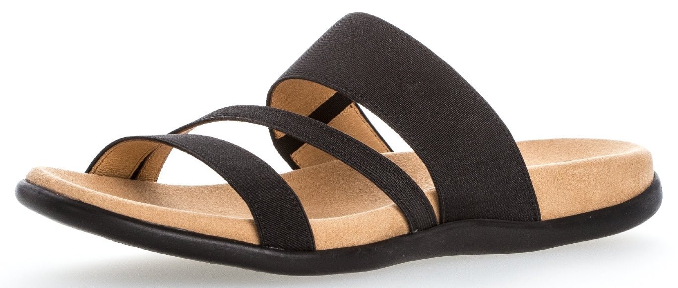 '03.702.87' women's slide sandal - black - Chaplinshoes'03.702.87' women's slide sandal - blackGabor