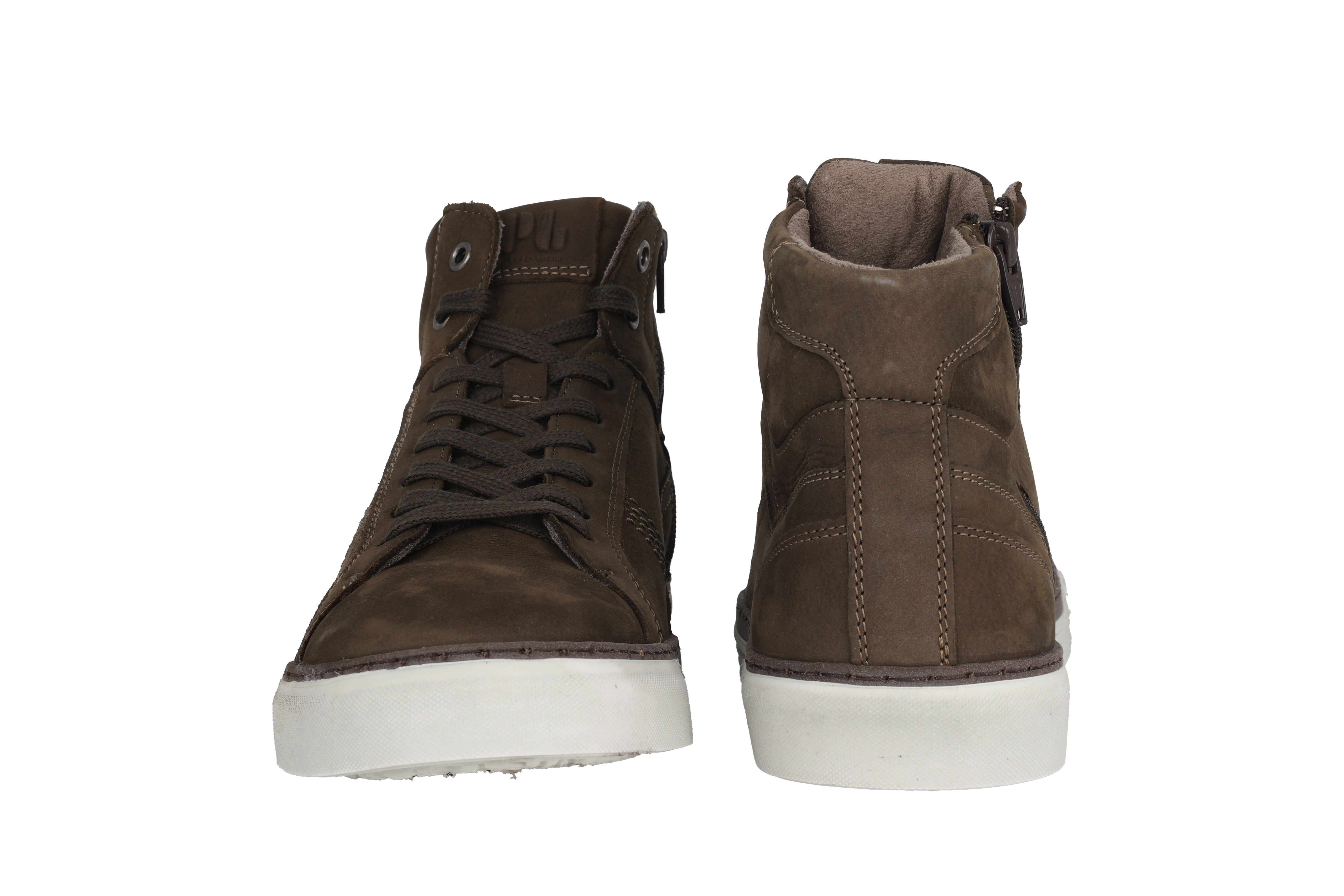 '0460.14.08' men's lace-up sneaker boot - Green