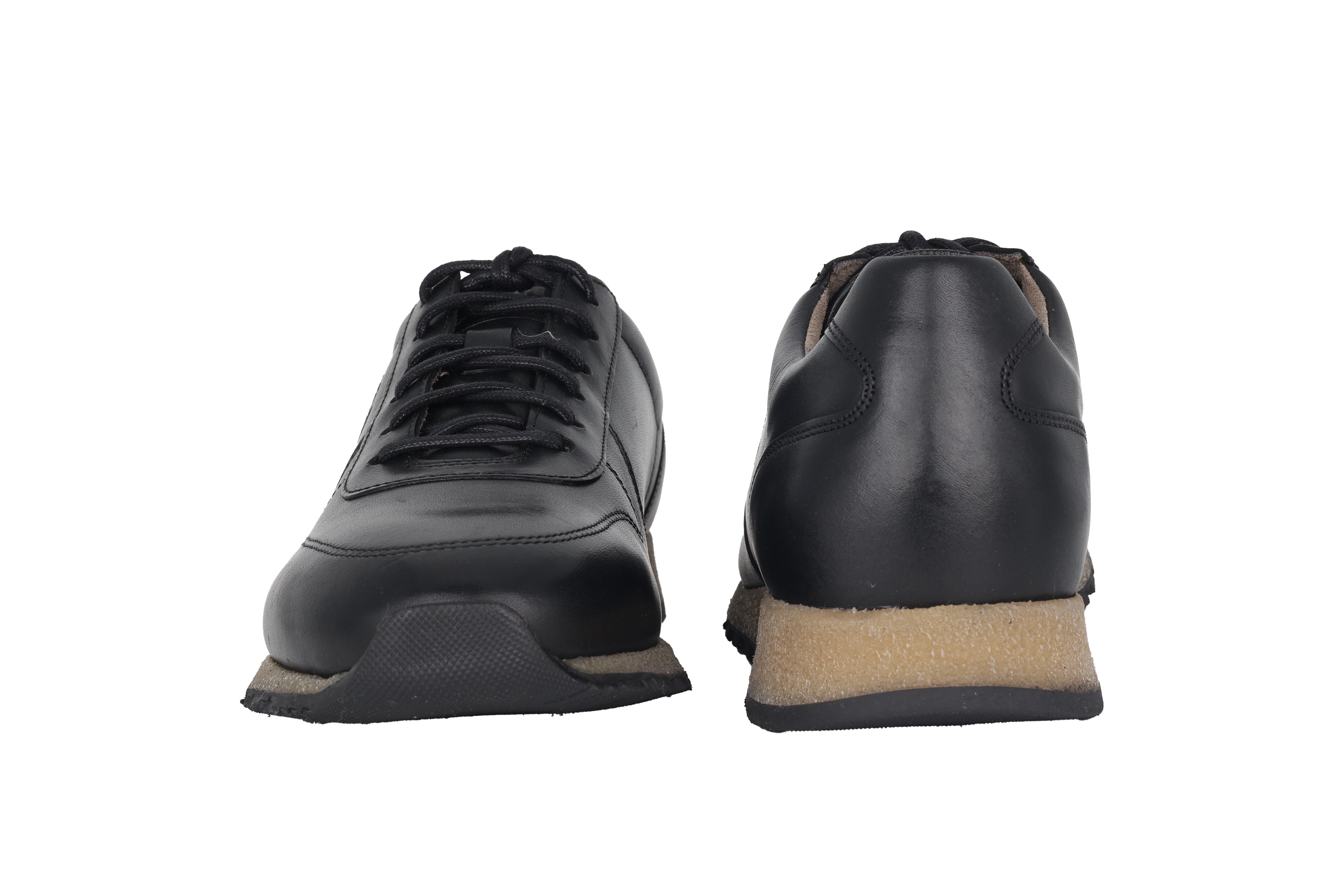 Sneaker stringata da uomo '0496.13.12' - nera