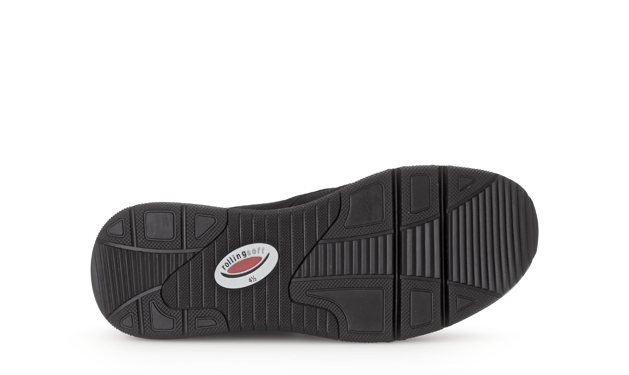 '06.896.47' lopende hardloopsneaker met veters voor dames - Zwart