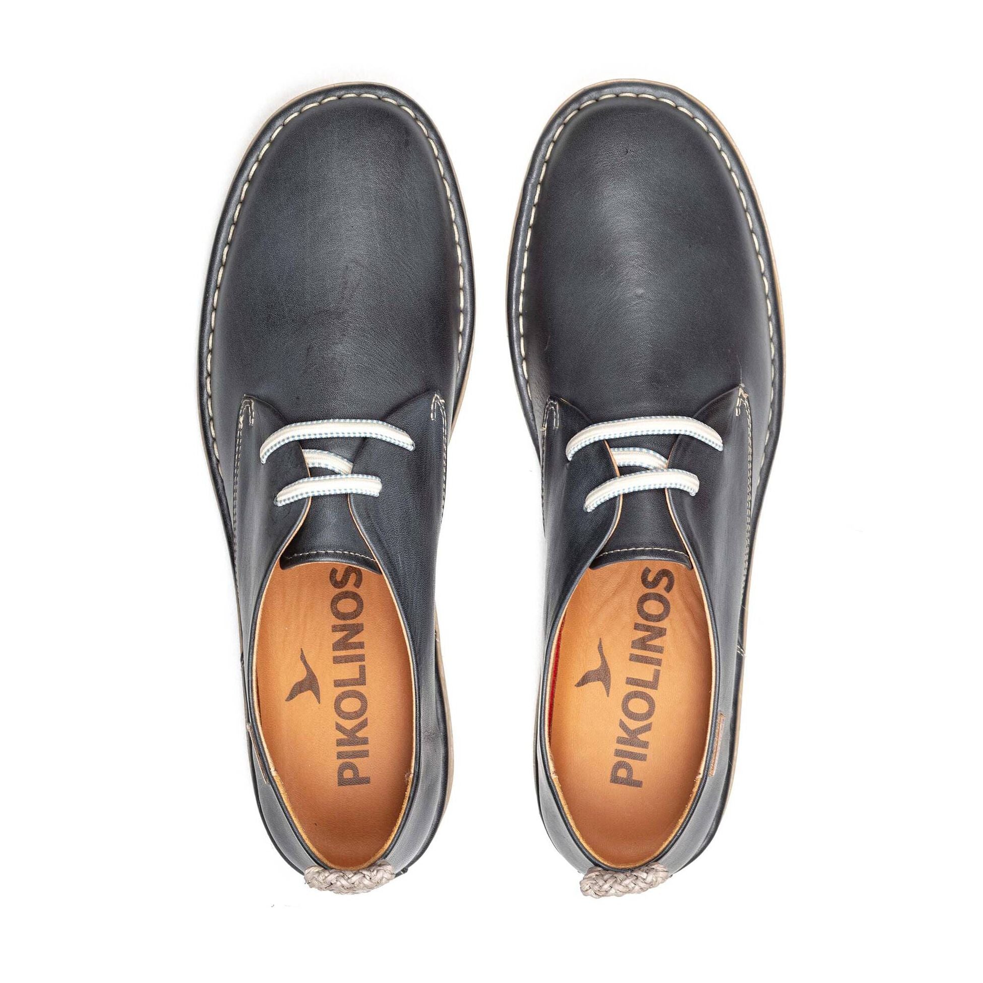 'Noia' women's lace-up shoe - blue