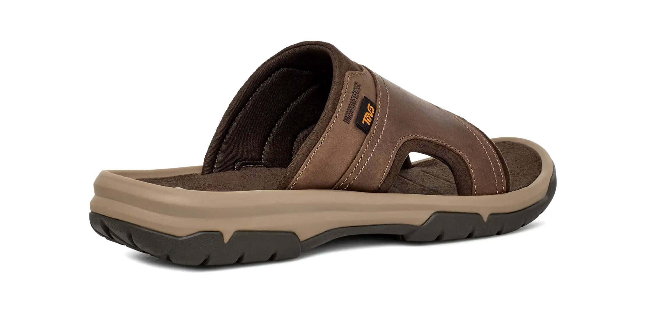 'Langdon Slide' men's sandal - Brown