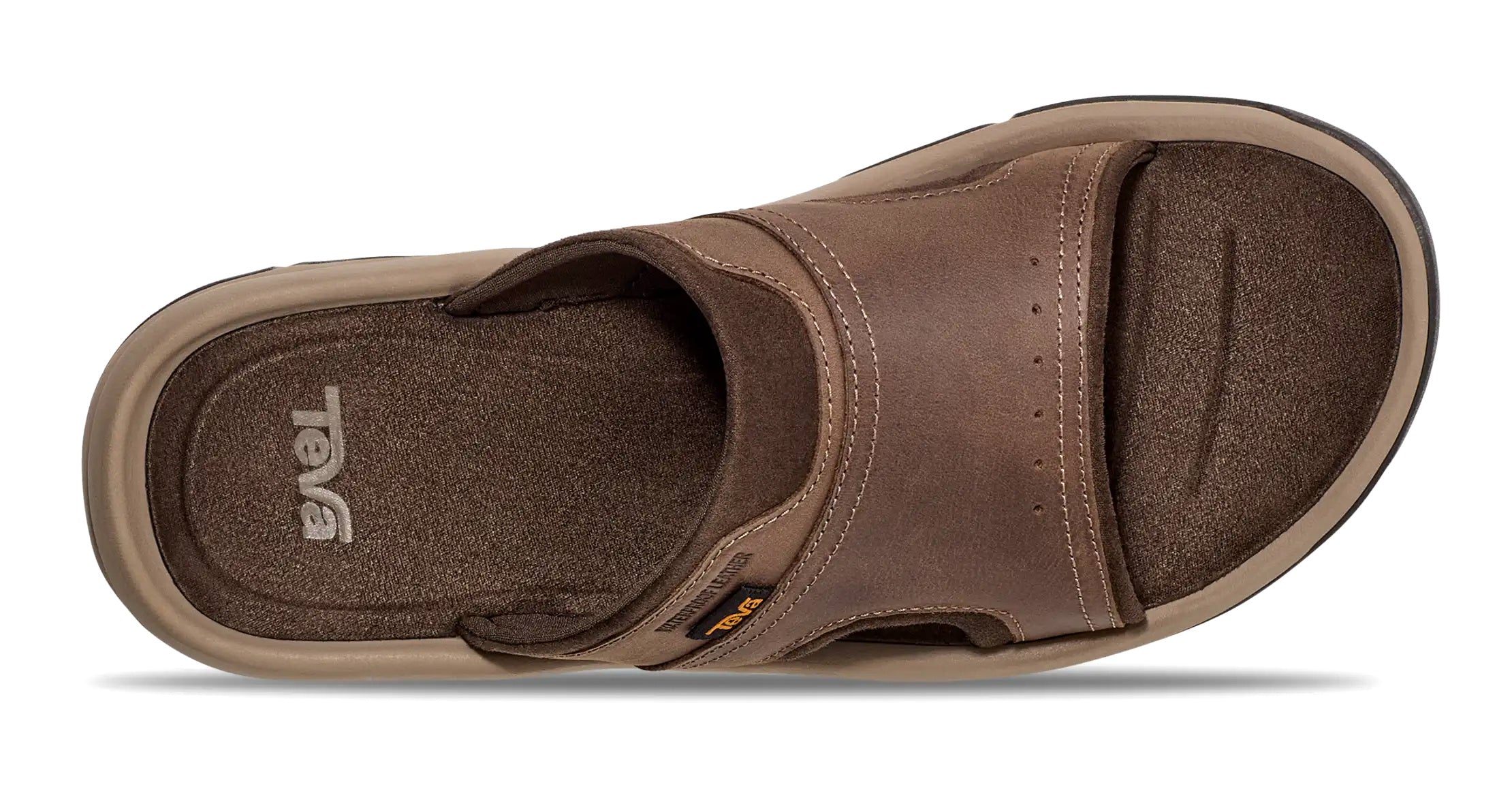 'Langdon Slide' men's sandal - Brown
