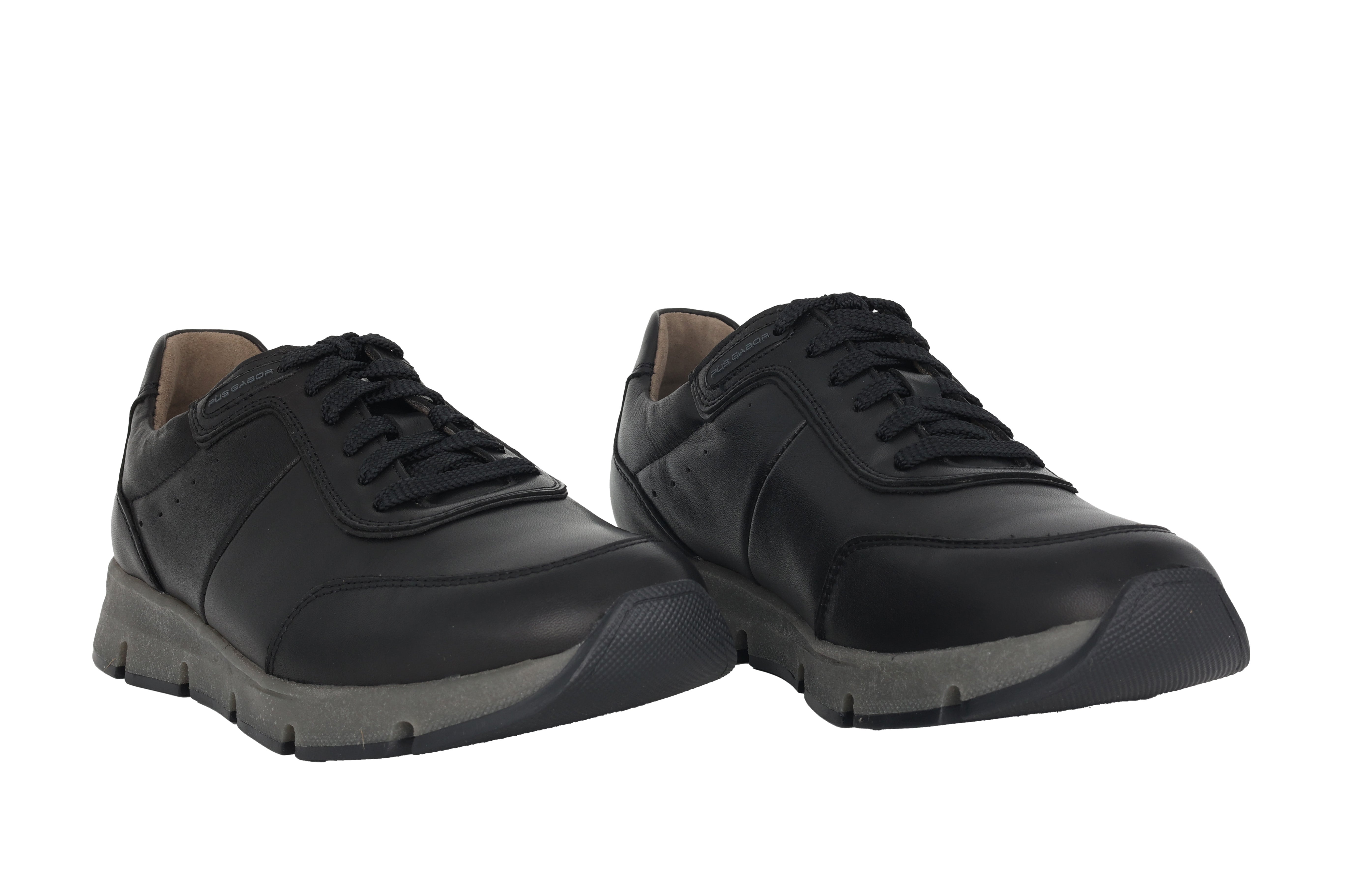 '1022.11.08' heren veterschoenen - zwart