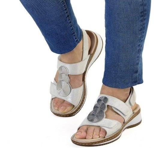 'Hawaii' damesandal - hvid