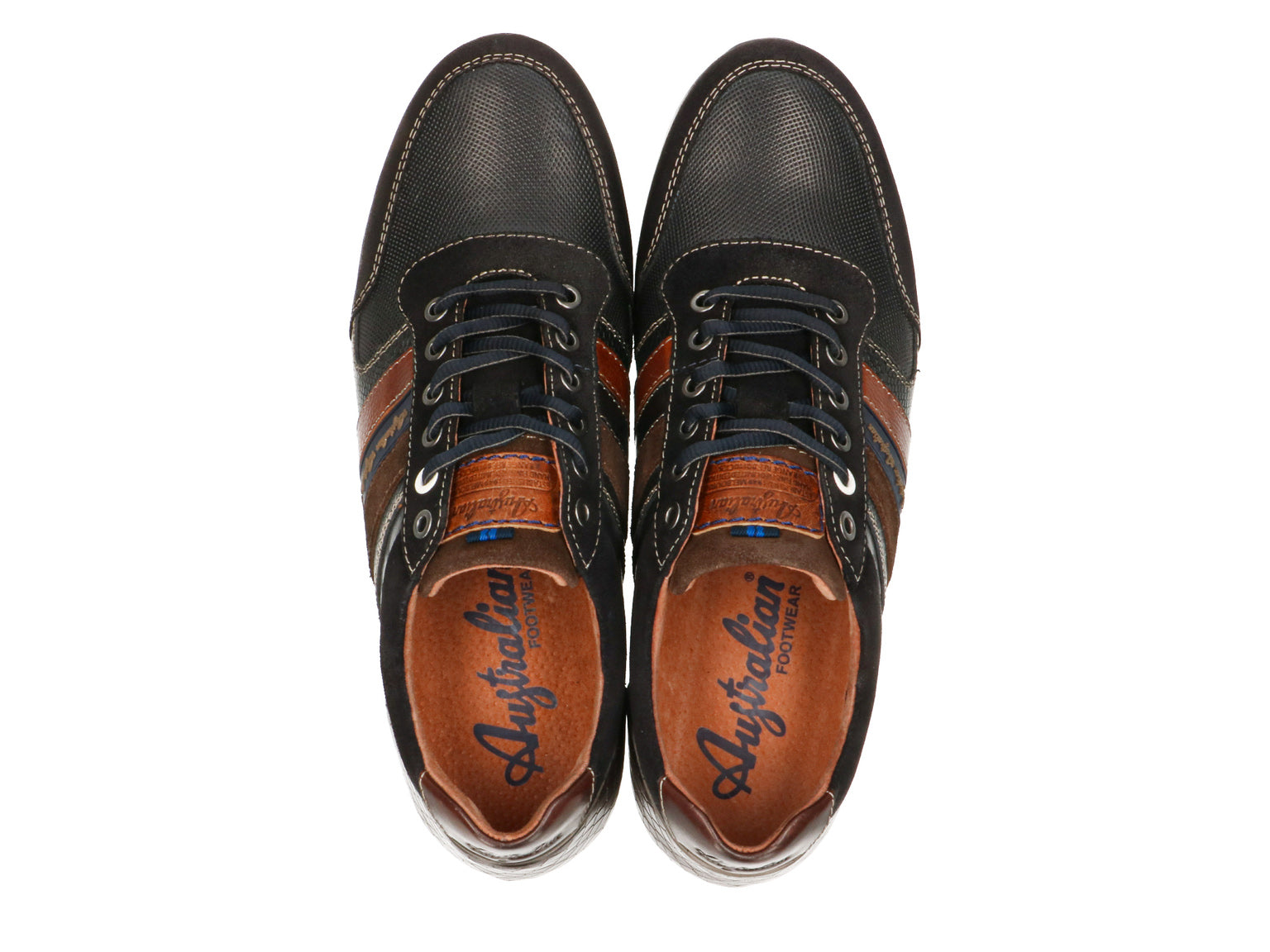 'Camaro' men's lace-up sneaker -blue