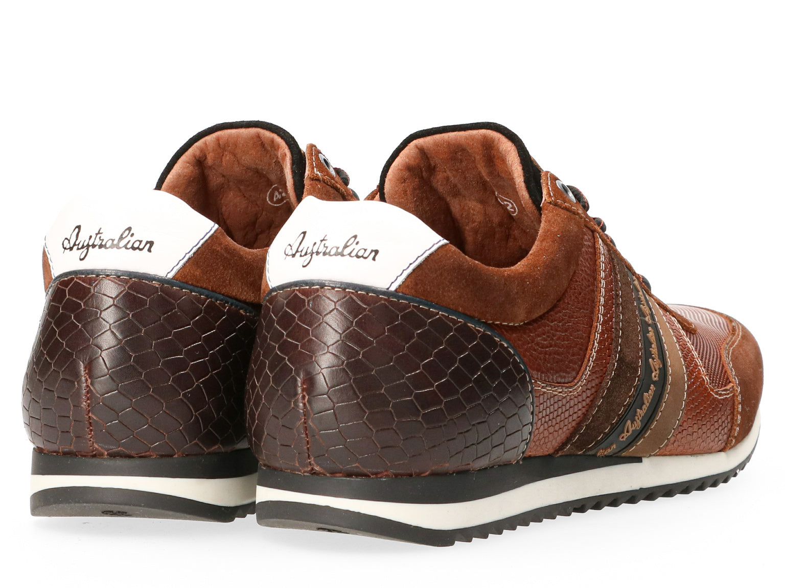 'Camaro' men's lace-up sneaker -tan brown