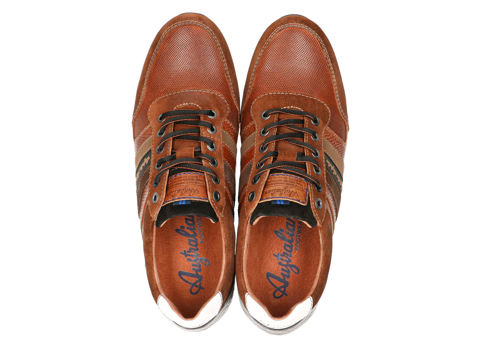 'Camaro' men's lace-up sneaker -tan brown