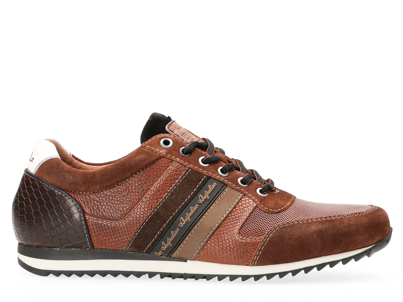 'Camaro' men's lace-up sneaker -tan brown