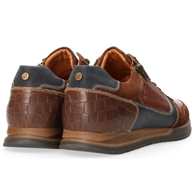 'Browning' men's walking wide fit (H) sneakers - brown