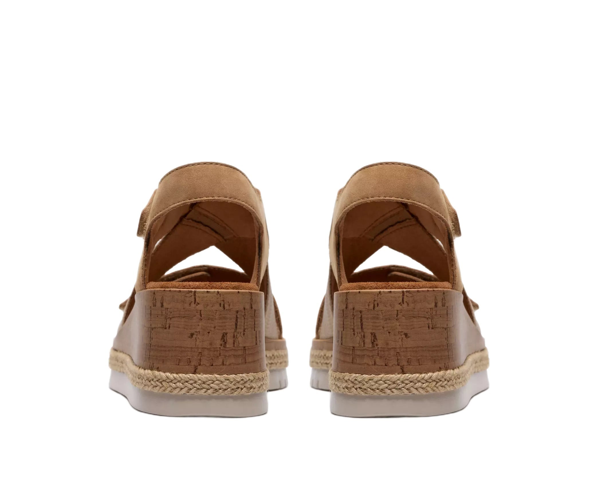 Sandalia con cuña para mujer 'Kidiki Sun' - beige