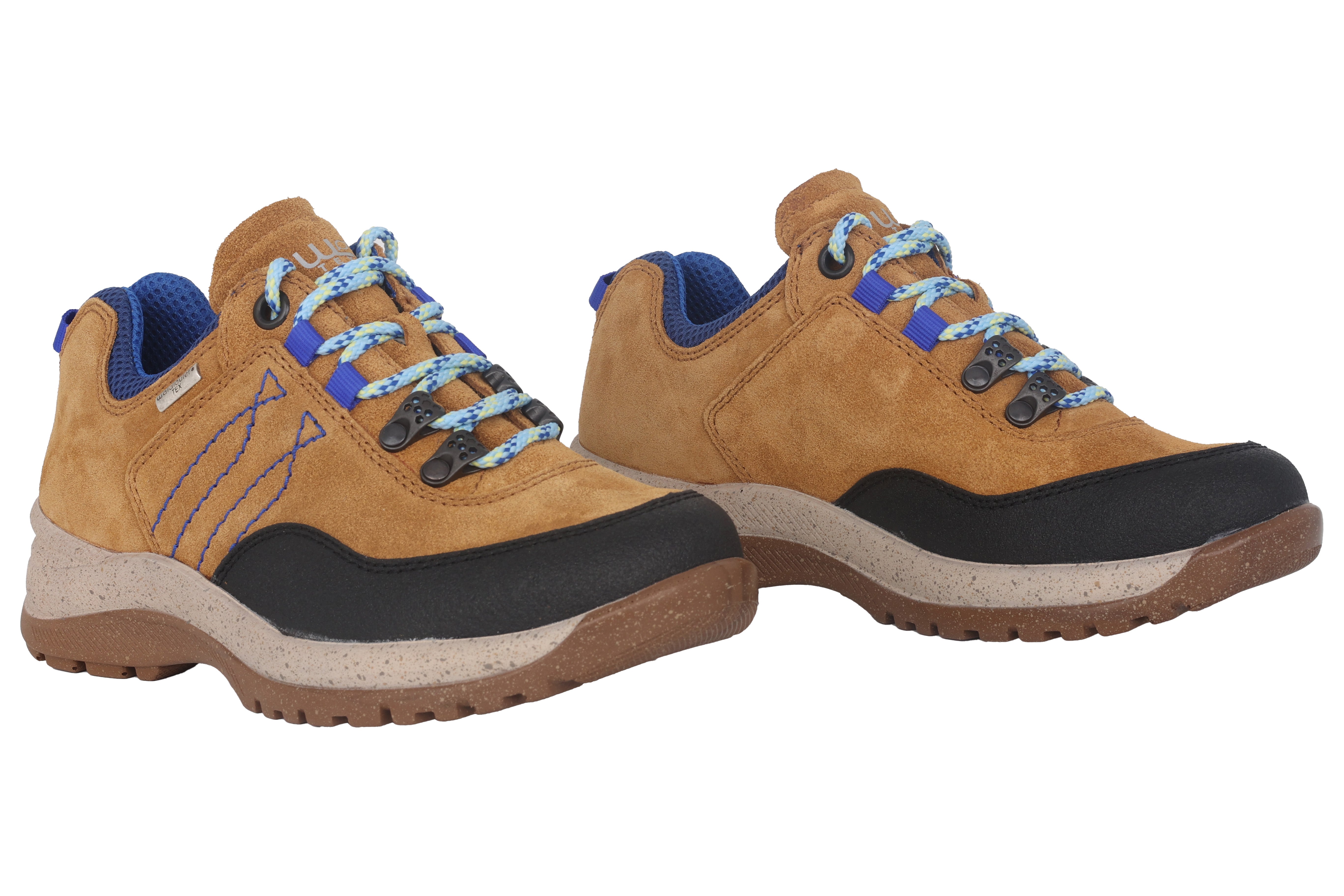 Wasserdichte Damen-Wanderschuhe „H-Momo“ mit weiter Passform (H) – Braun