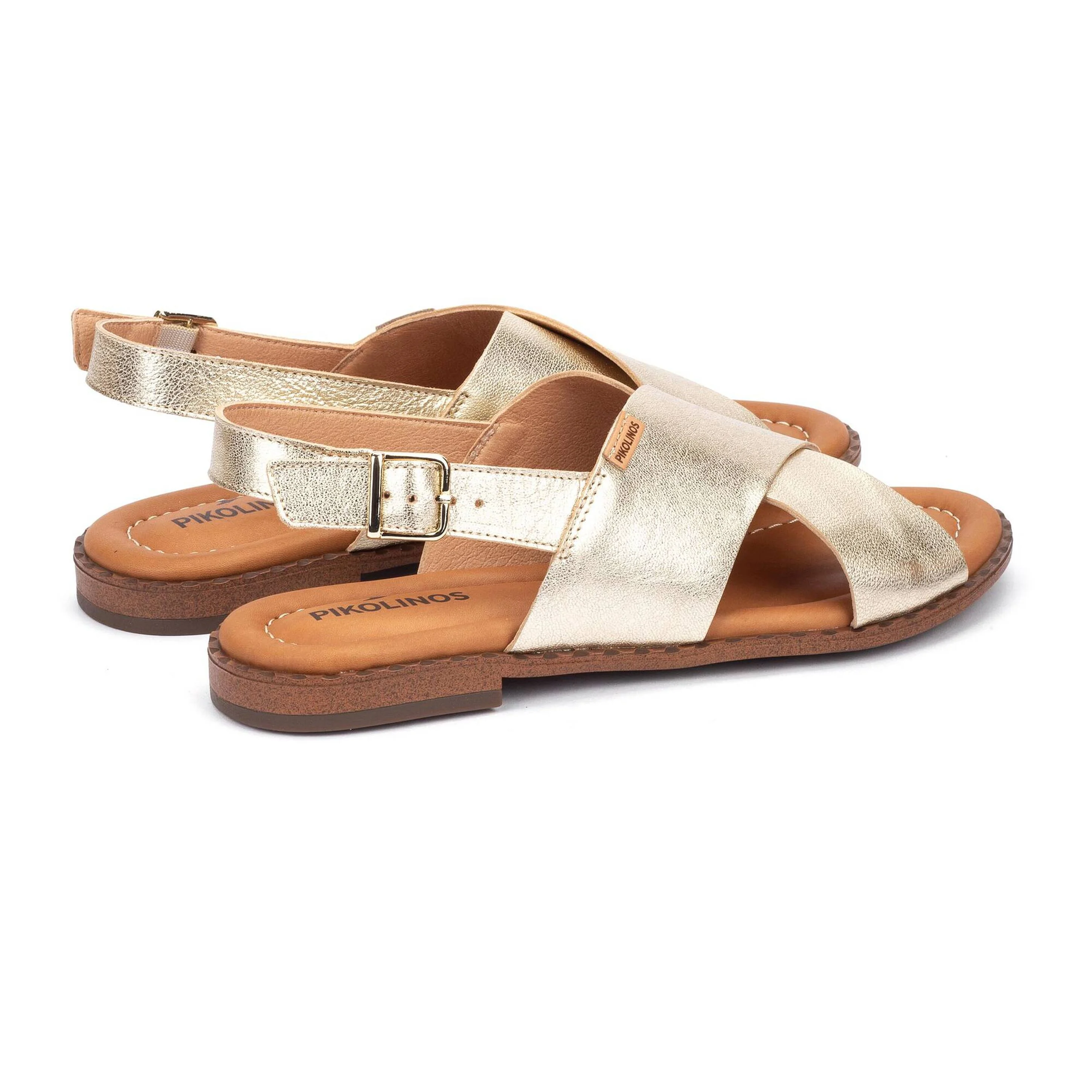 Sandalia mujer 'Algar' - Dorado