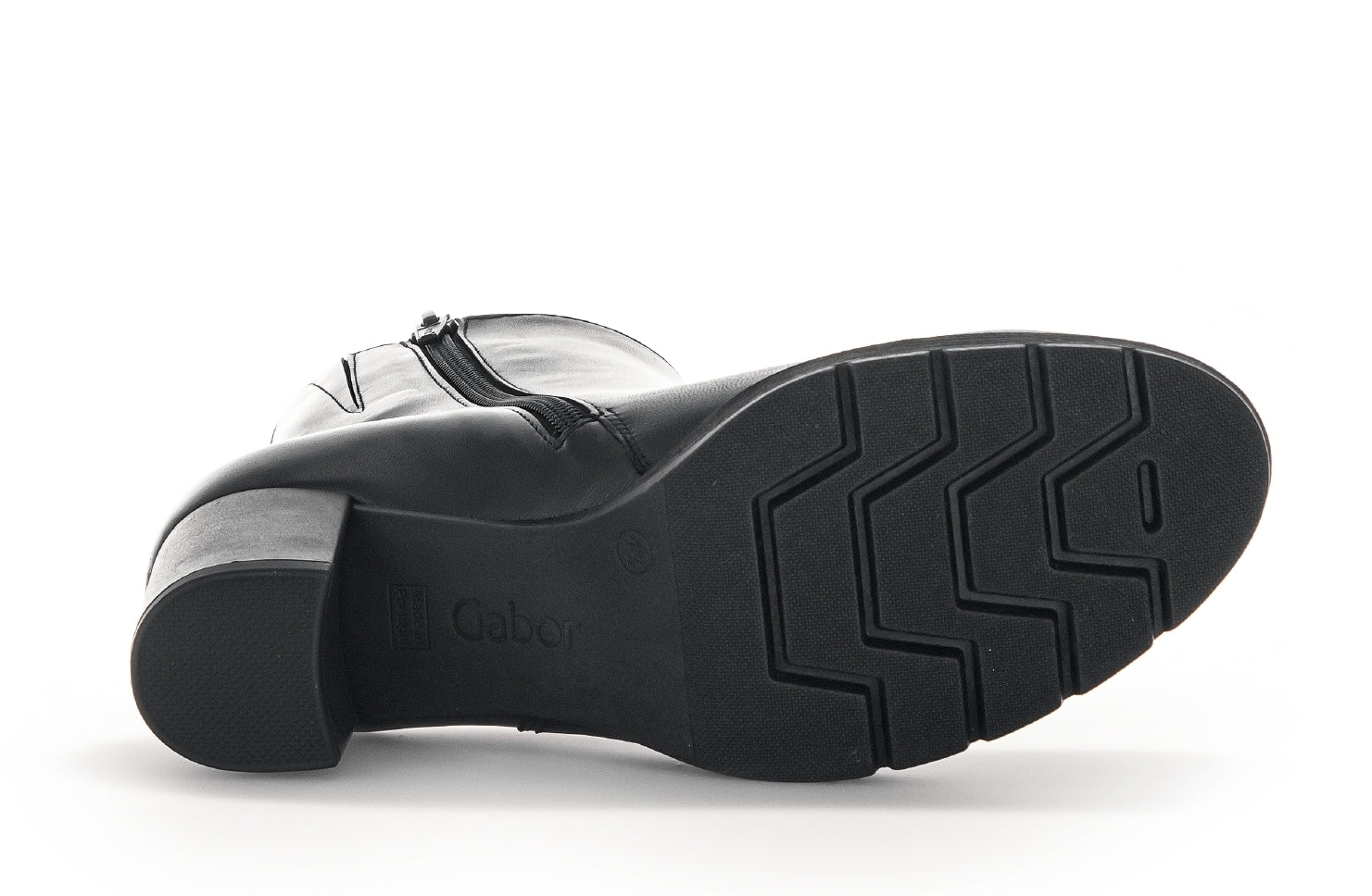 Stivaletto da donna con cerniera '32.071.57' - Nero - ChaplinshoesStivaletto con cerniera da donna '32.071.57' - NeroGabor