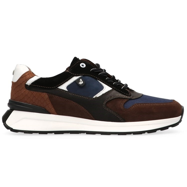 'Kyoto' men's lace-up sneaker - brown