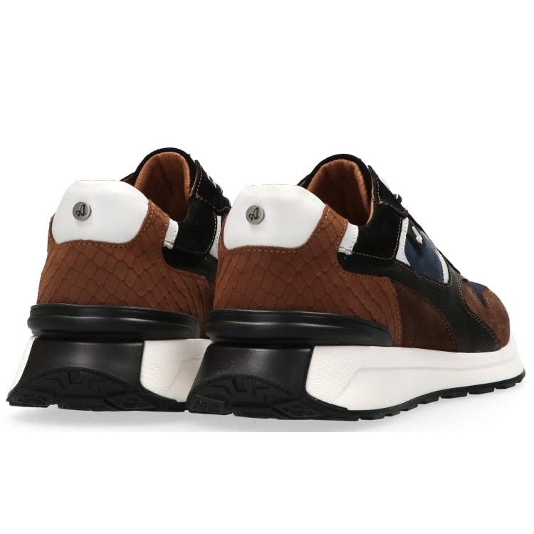 'Kyoto' men's lace-up sneaker - brown