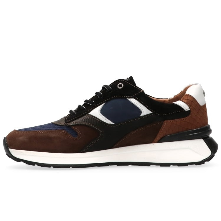 'Kyoto' men's lace-up sneaker - brown