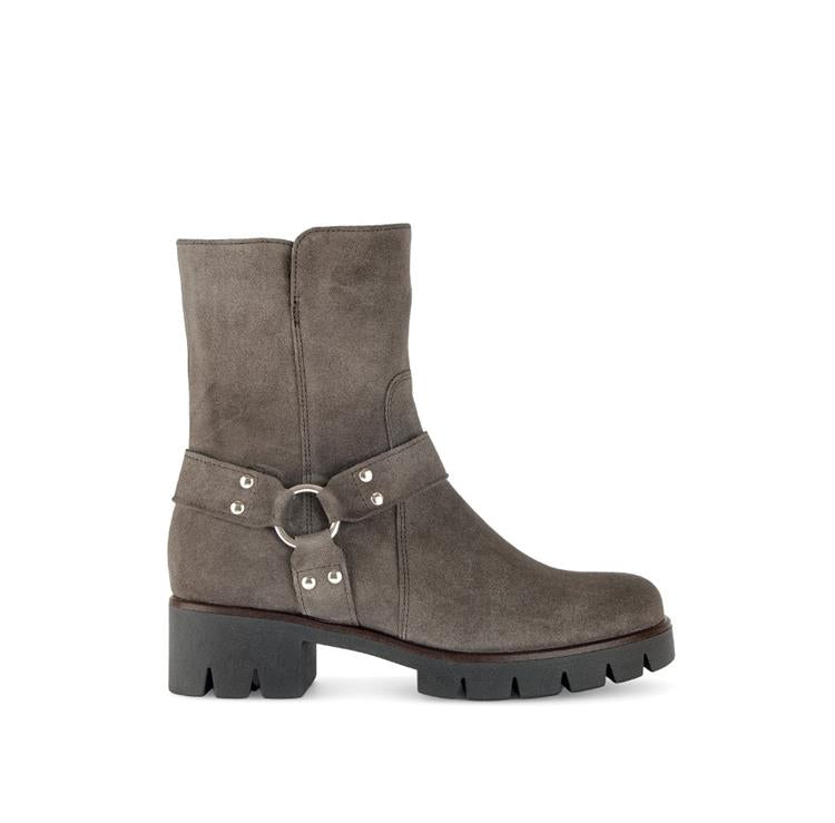 '51.713.10' bota feminina de cano médio - Cinza