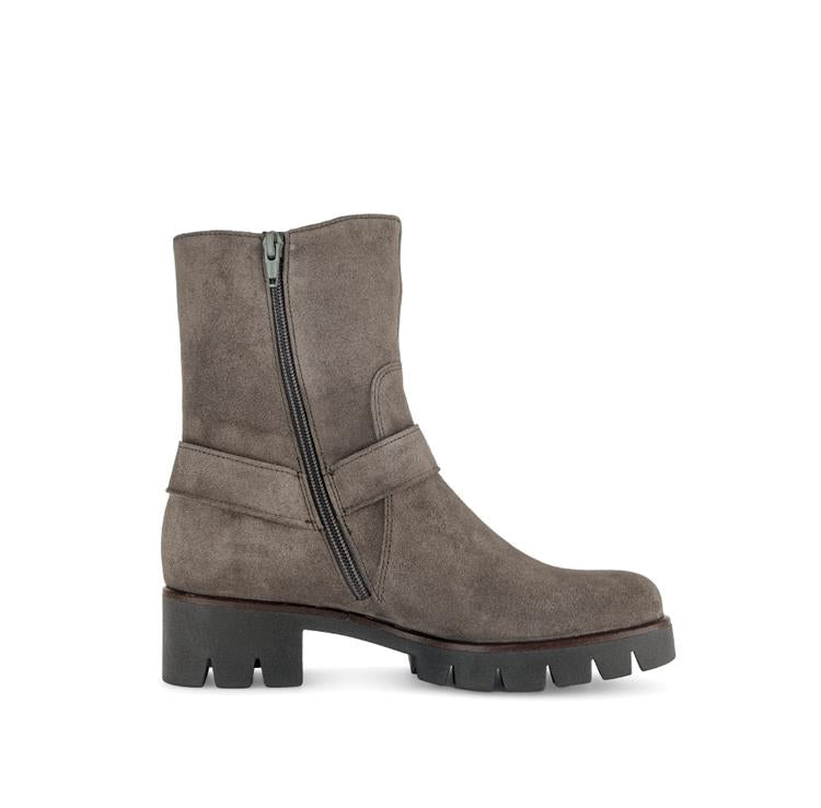 '51.713.10' bota feminina de cano médio - Cinza