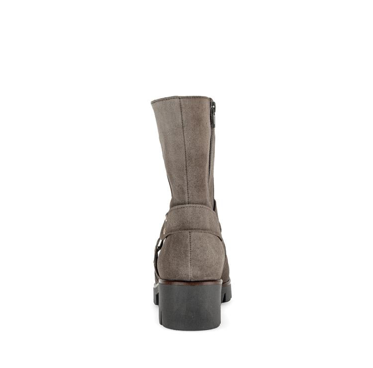 '51.713.10' bota feminina de cano médio - Cinza