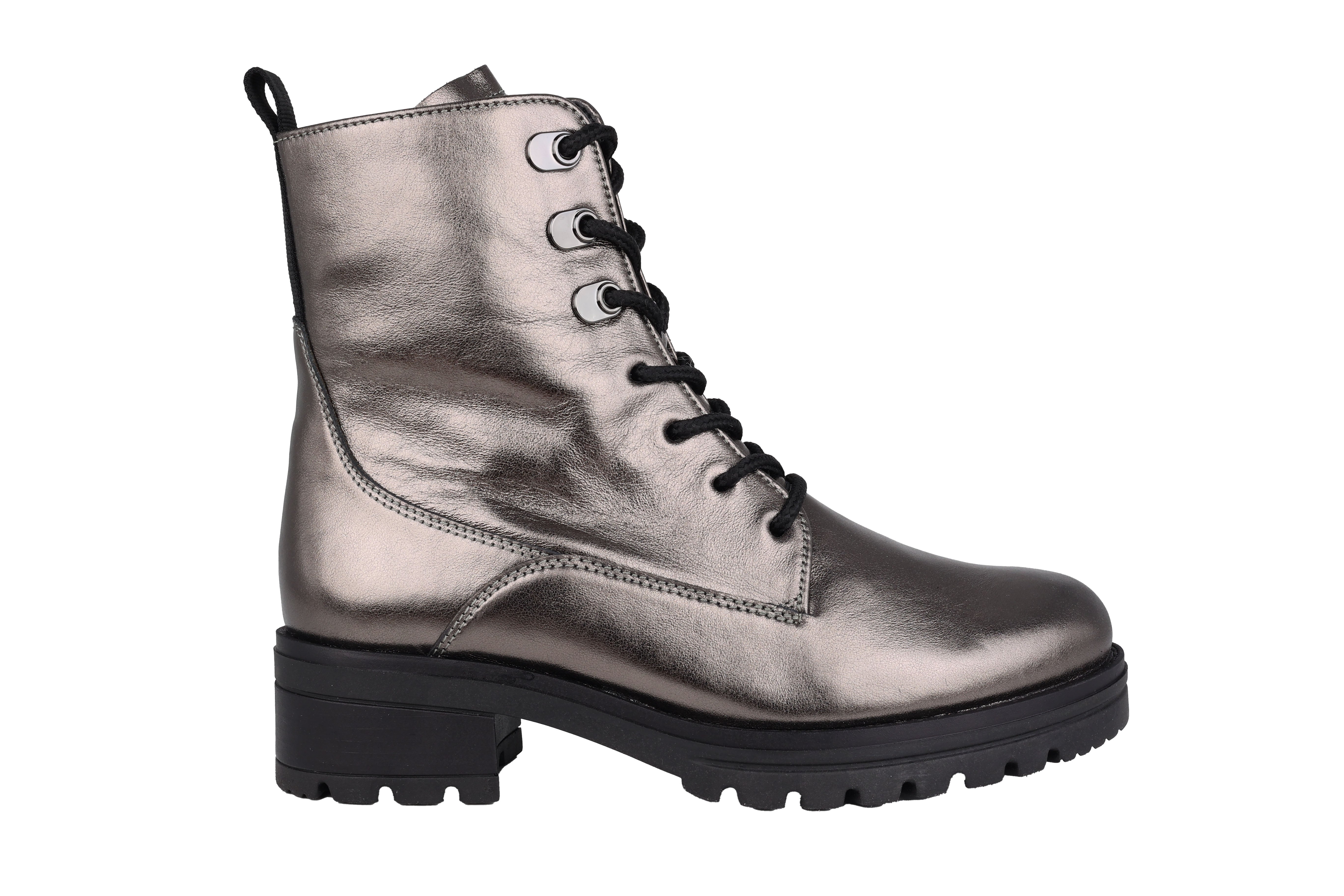 52.786.90 women s ankle boot silver