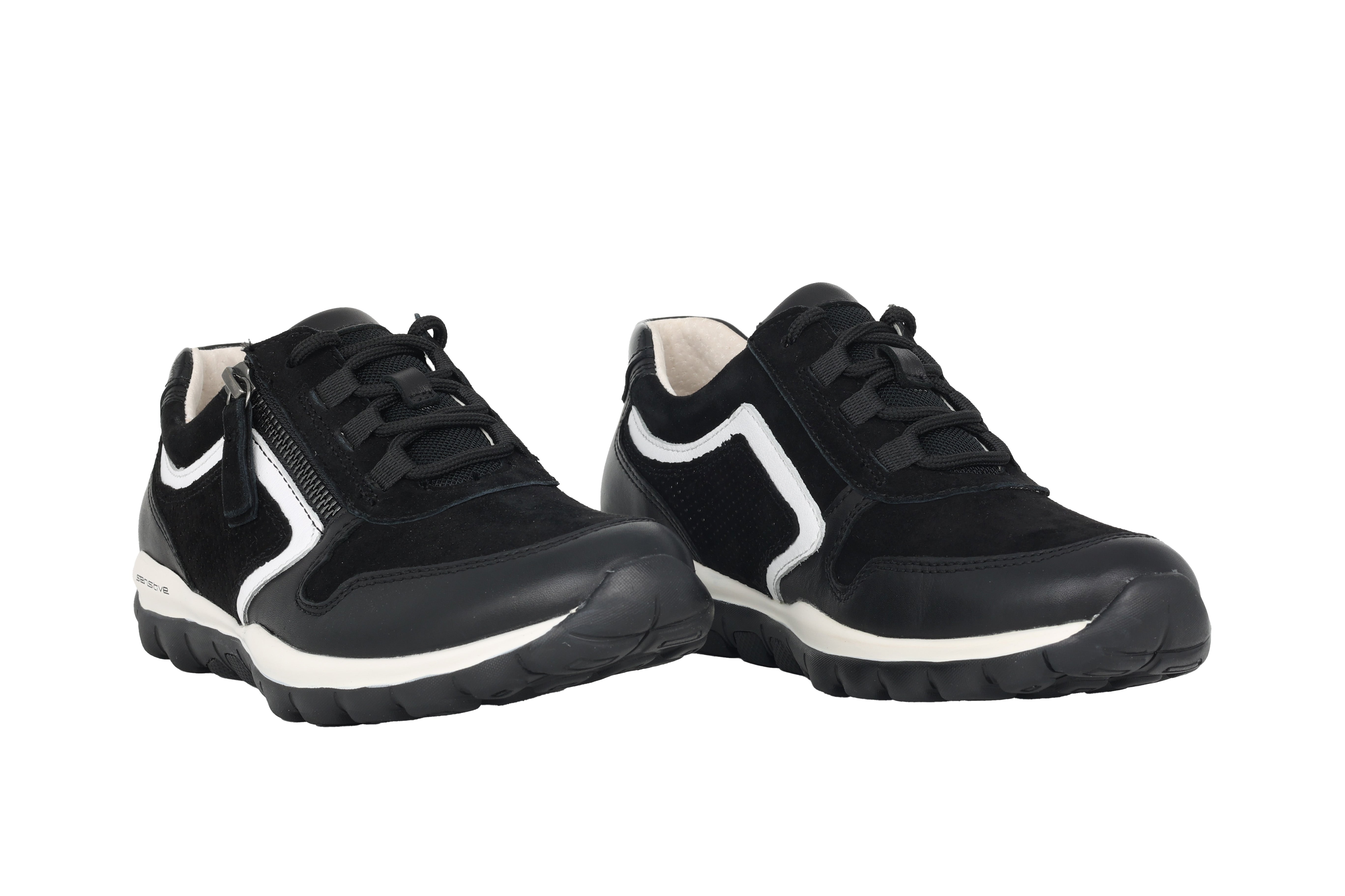 '56.964.47' women's walking rolling sneaker - Black