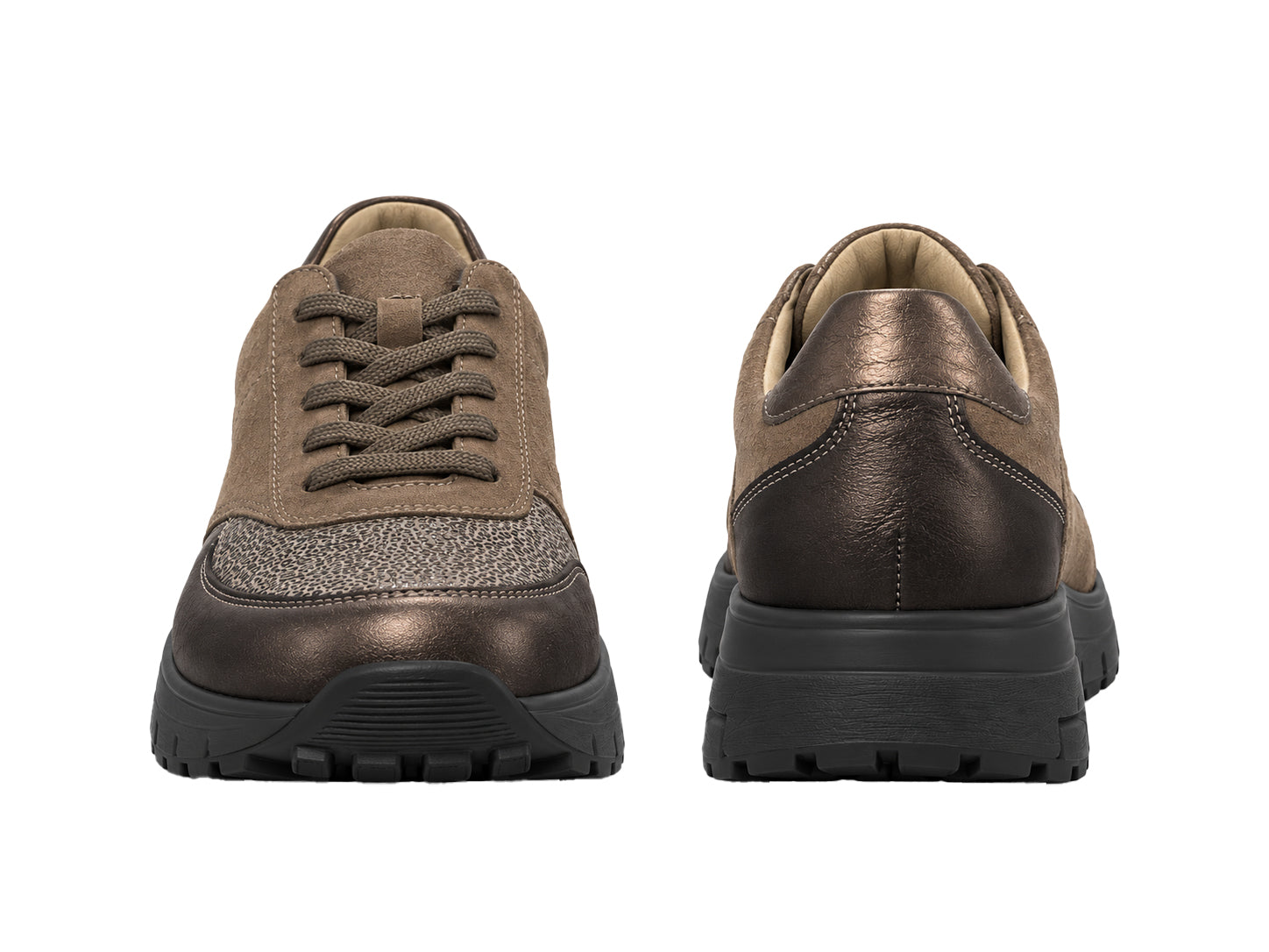 Sneaker da donna "K-Ramona" a calzata molto ampia (K) - grigio