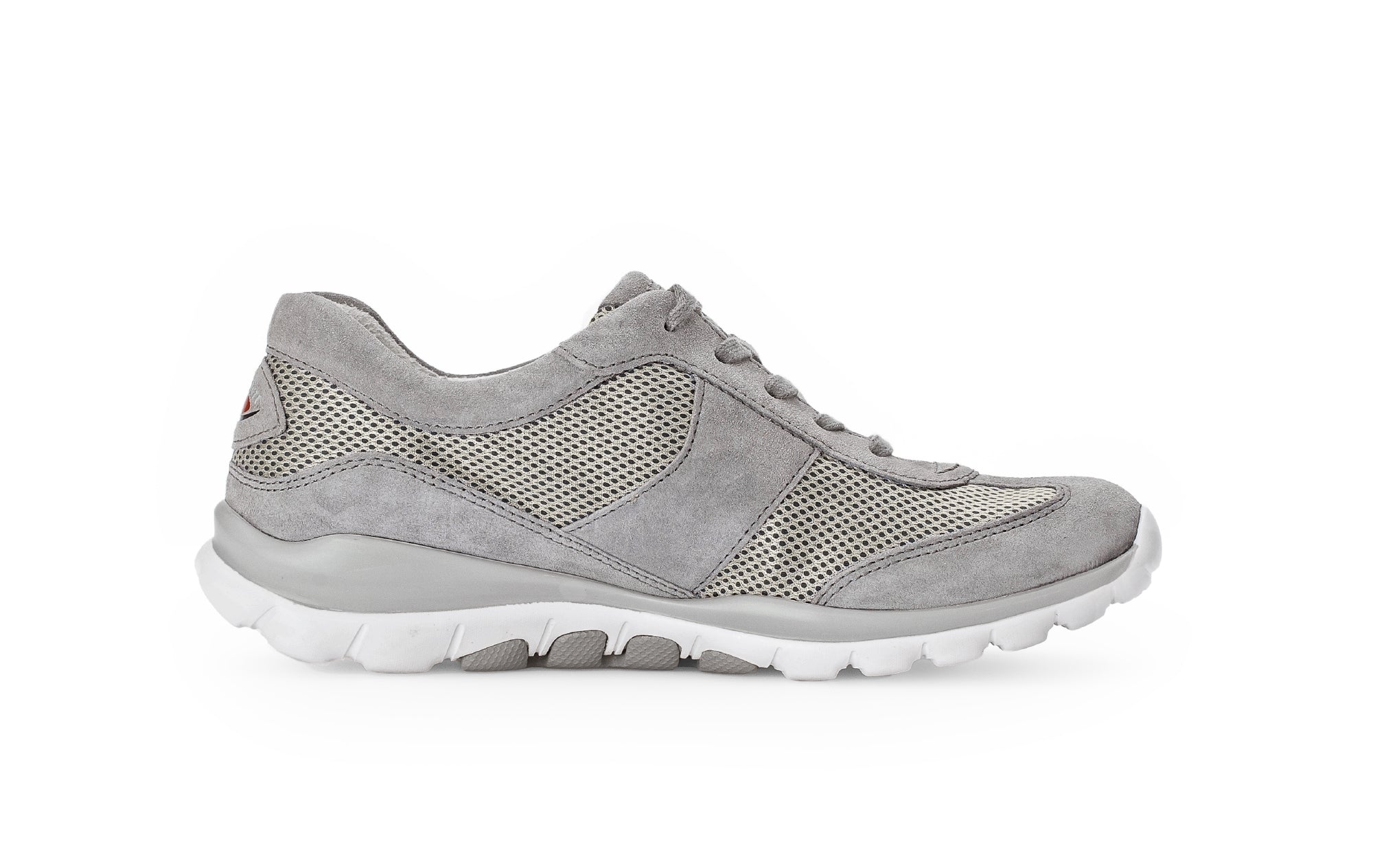 '66.966.39' women's walking rolling perforated shoes - grey