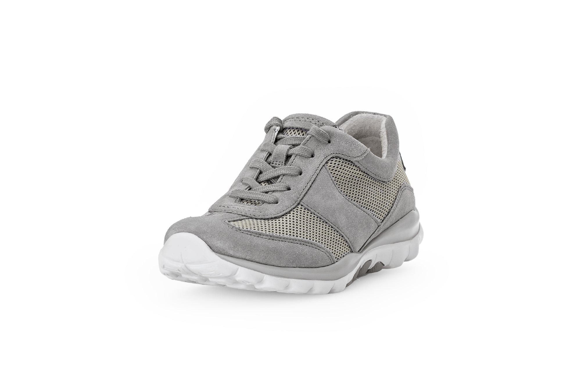 '66.966.39' women's walking rolling perforated shoes - grey