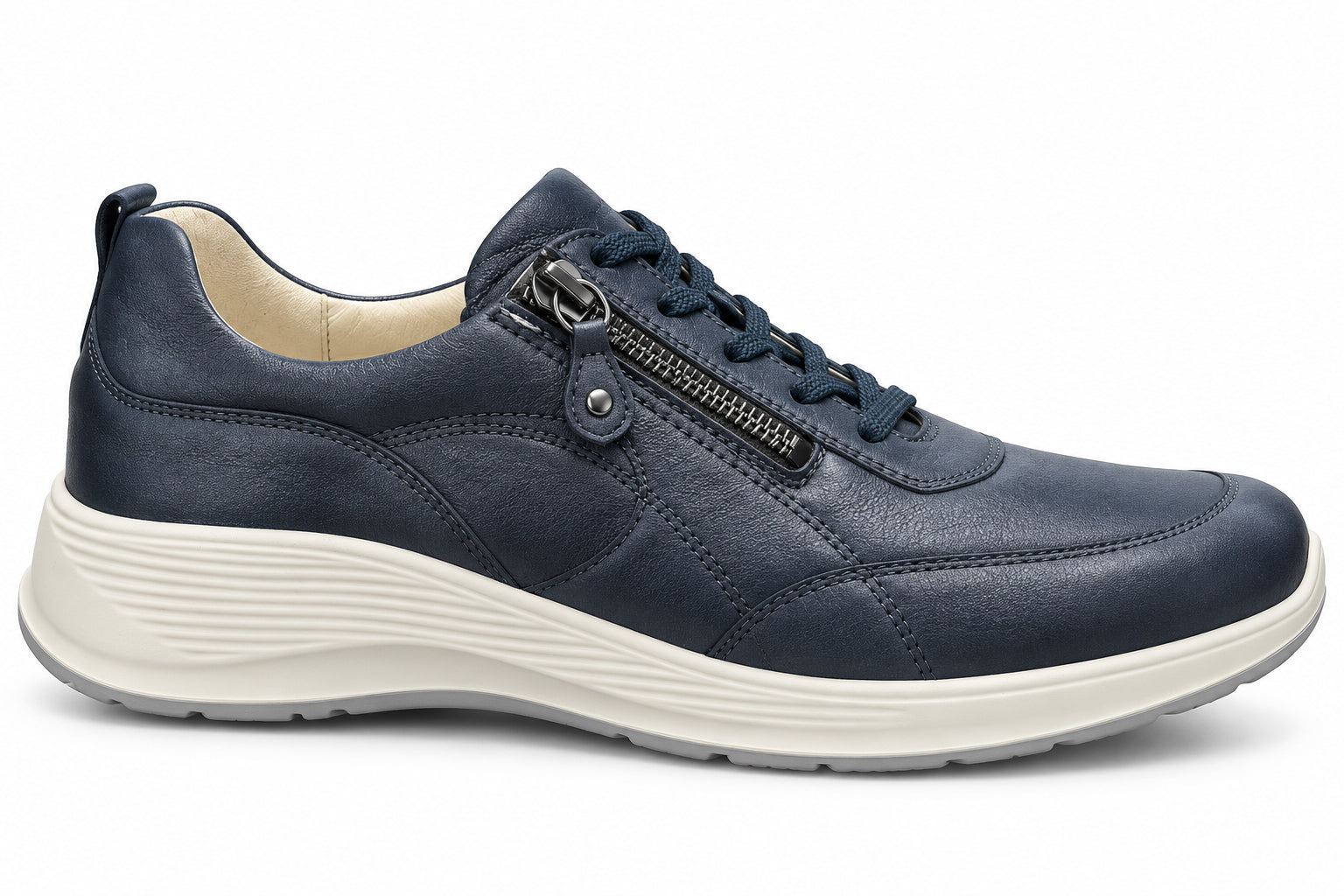 Tênis feminino 'Kalea' de ajuste muito largo (K) - azul