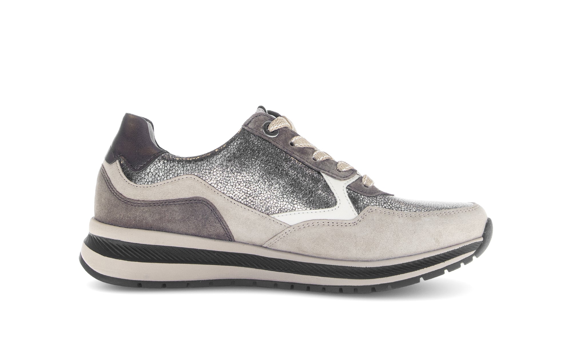 '76.318.64' dámské šněrovací boty - Šedý bronz