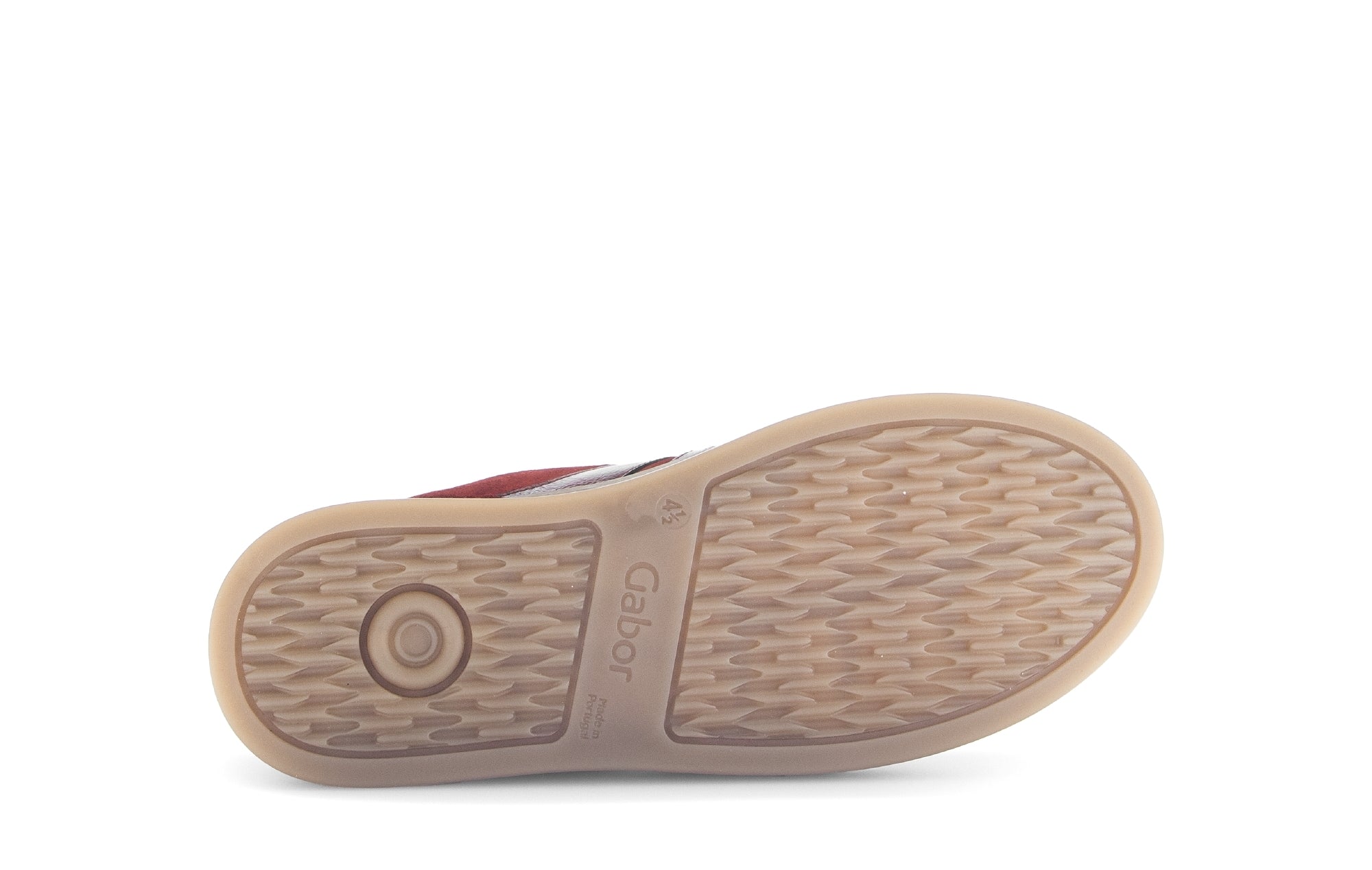 '76.475.48' damsneaker med snörning - Röd