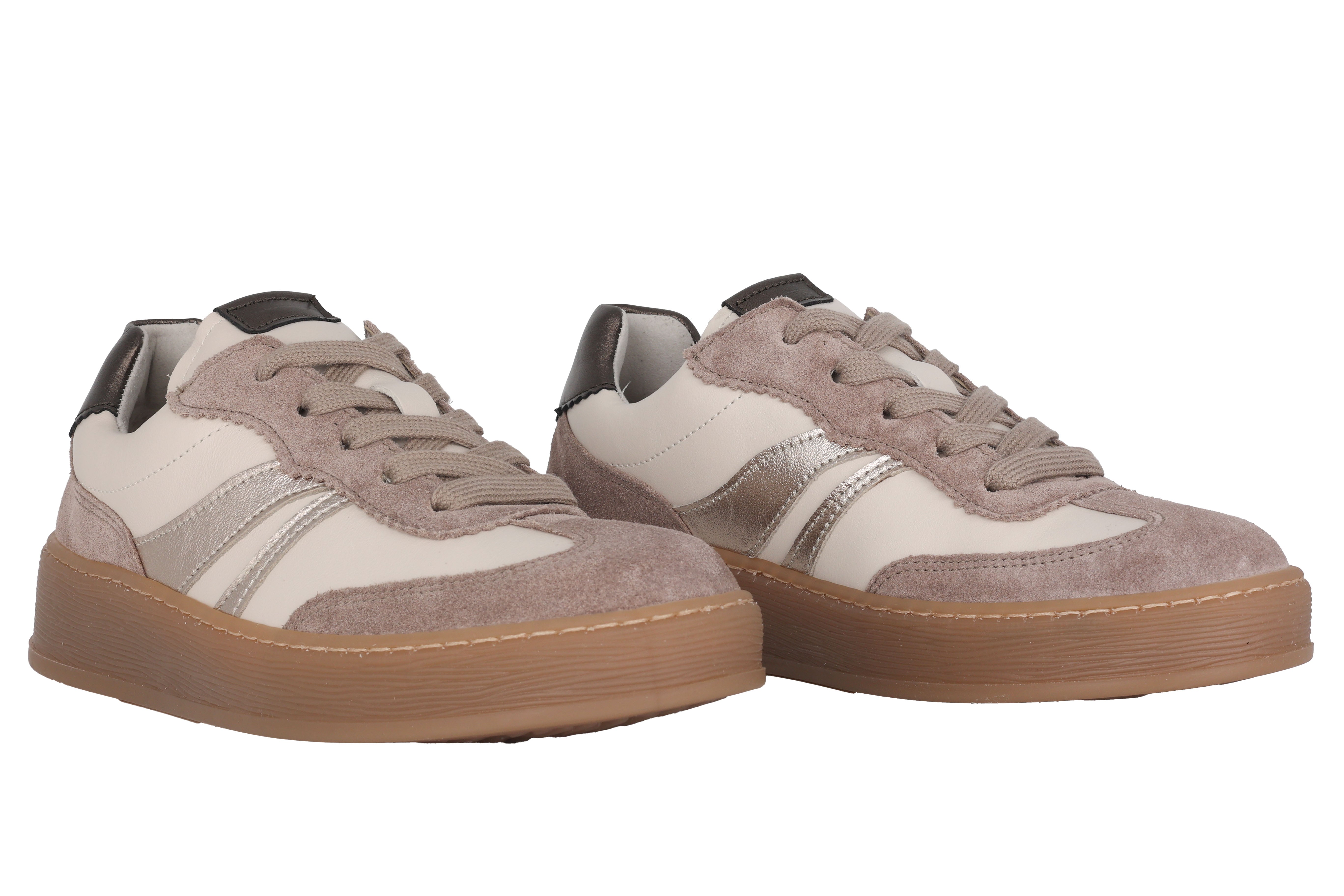 Scarpe stringate da donna '76.475.62' - Mix bianco