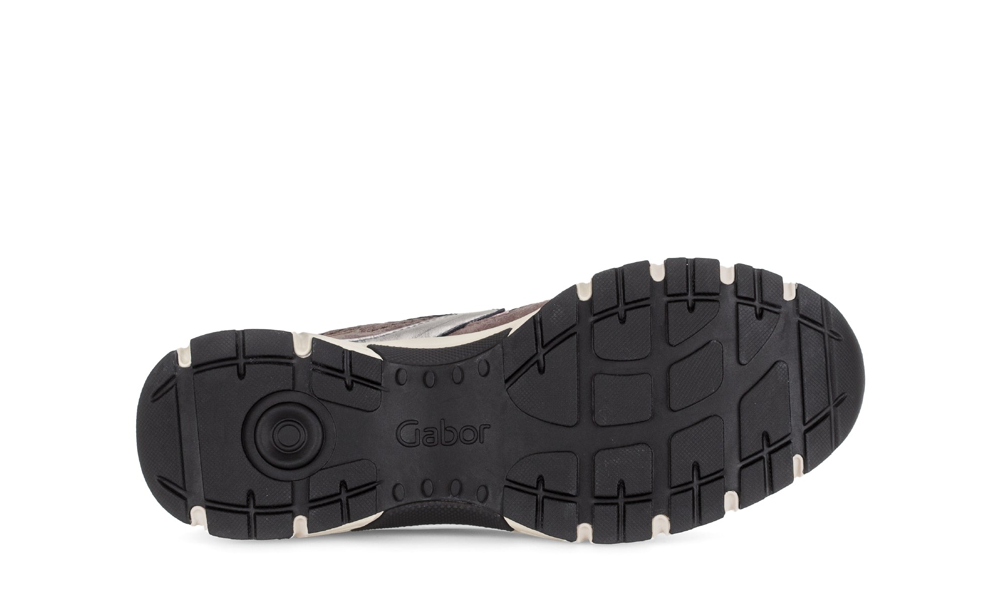 Damen-Schnürsneaker '76.536.25' – Silber-Rosen-Mix