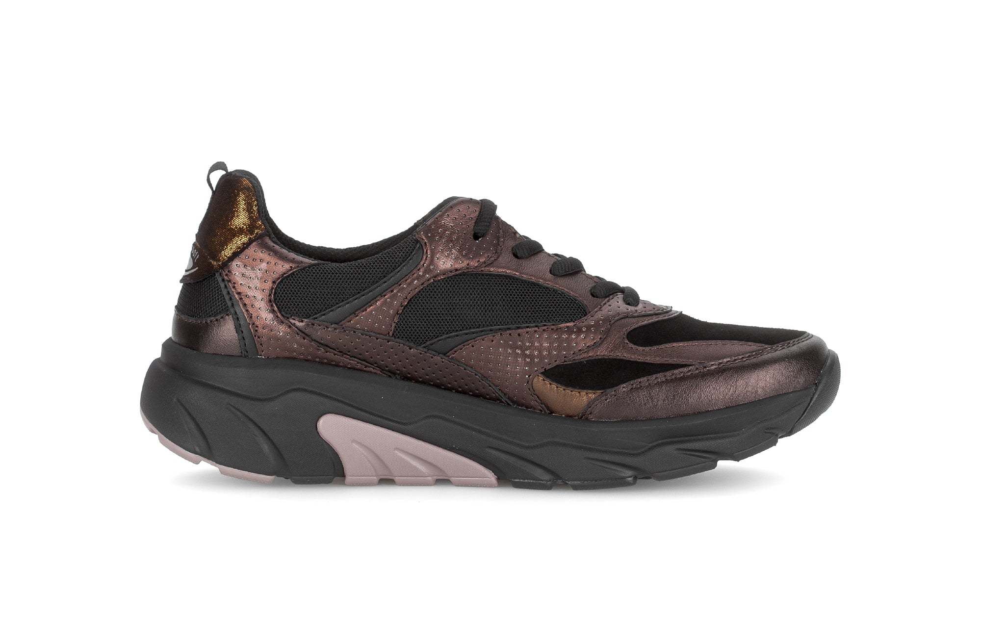 Chaussure à roulettes marche course à pied '76.936.87' pour femme - Mélange noir