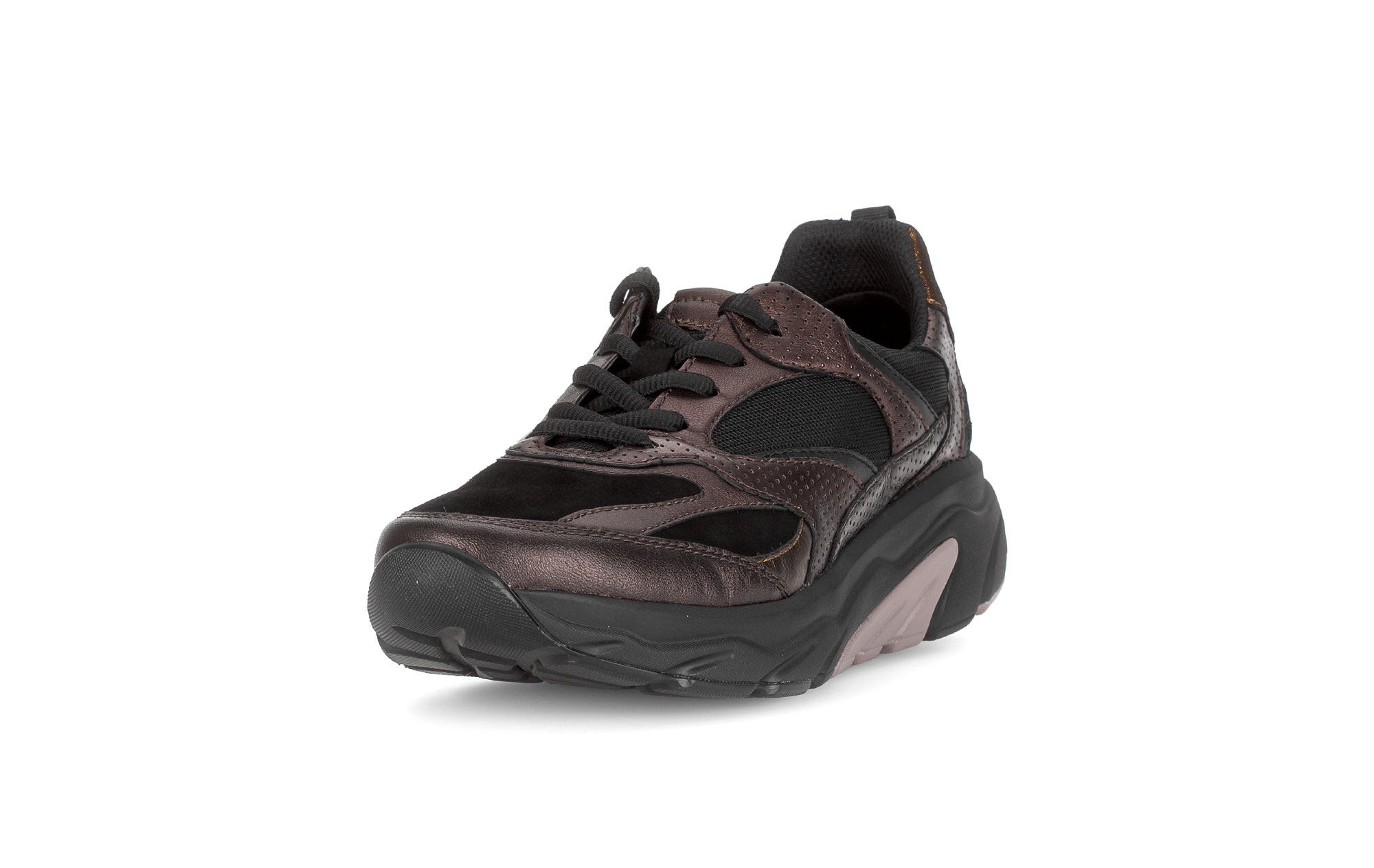 Chaussure à roulettes marche course à pied '76.936.87' pour femme - Mélange noir