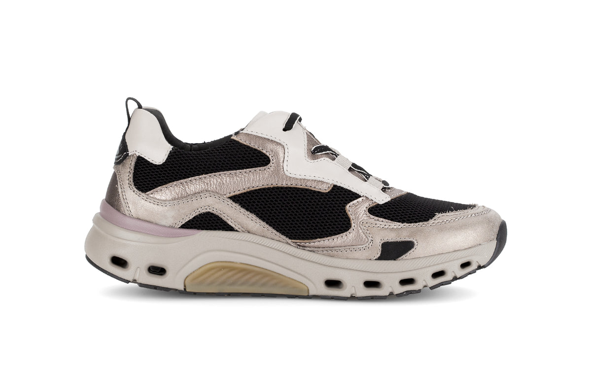 Gabor rollingsoft レディーススニーカー Gabor Rollingsoft 76.986.36 Women's Sneakers – Blue Leather