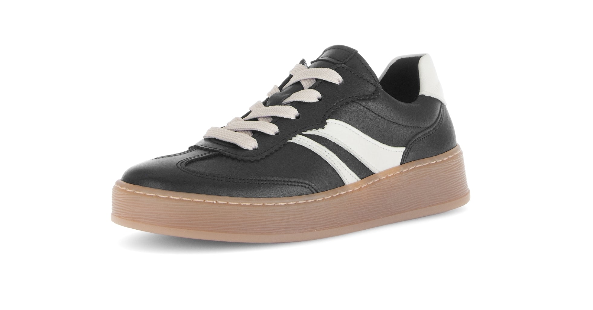'76.475.57' women's lace-up sneaker - black