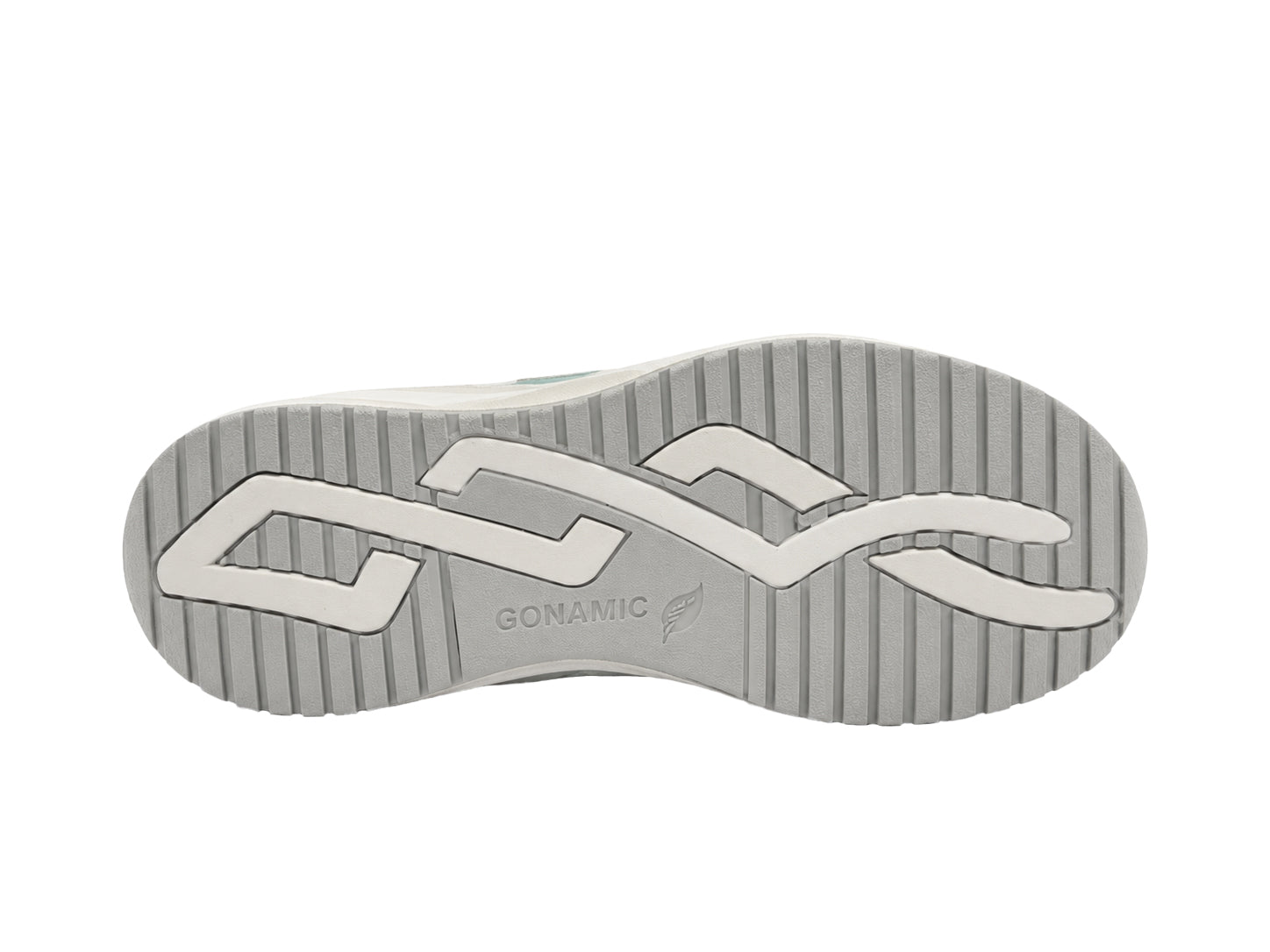 Sneaker da donna con cerniera e vestibilità ampia "H-Mara" - bianca