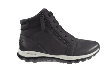 '76.868.39' women's walking lace - zip rolling boot - Grey - Chaplinshoes'76.868.39' women's walking lace - zip rolling boot - GreyGabor