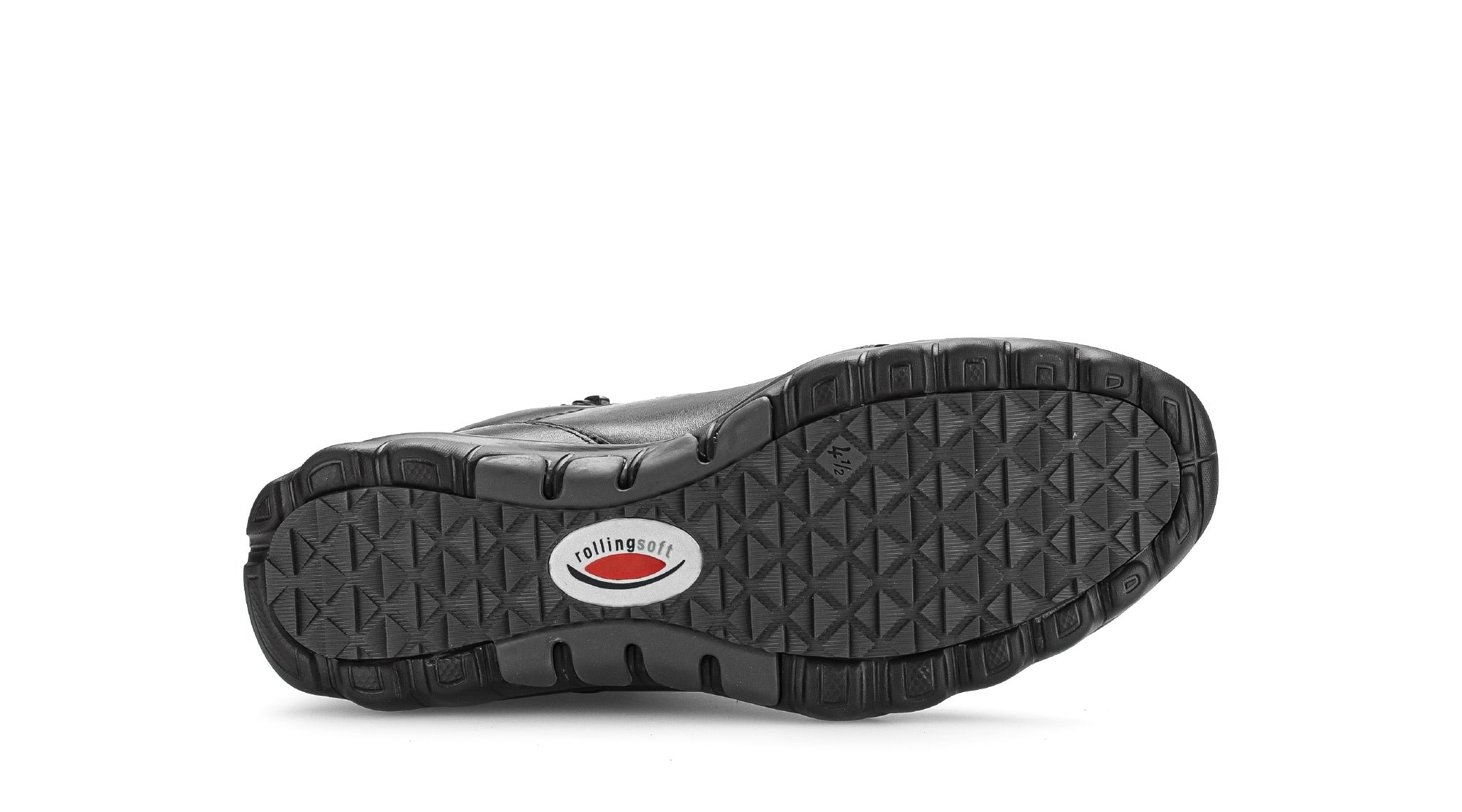 Damen-Rollstiefelette '76.868.57' – Schwarz