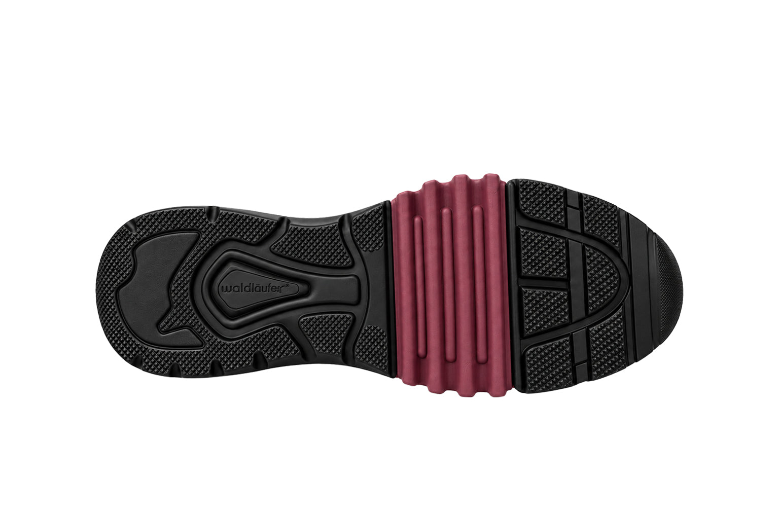 Wasserdichter Wandersneaker „H-Amiata“ für Damen mit weiter Passform (H) – Rot