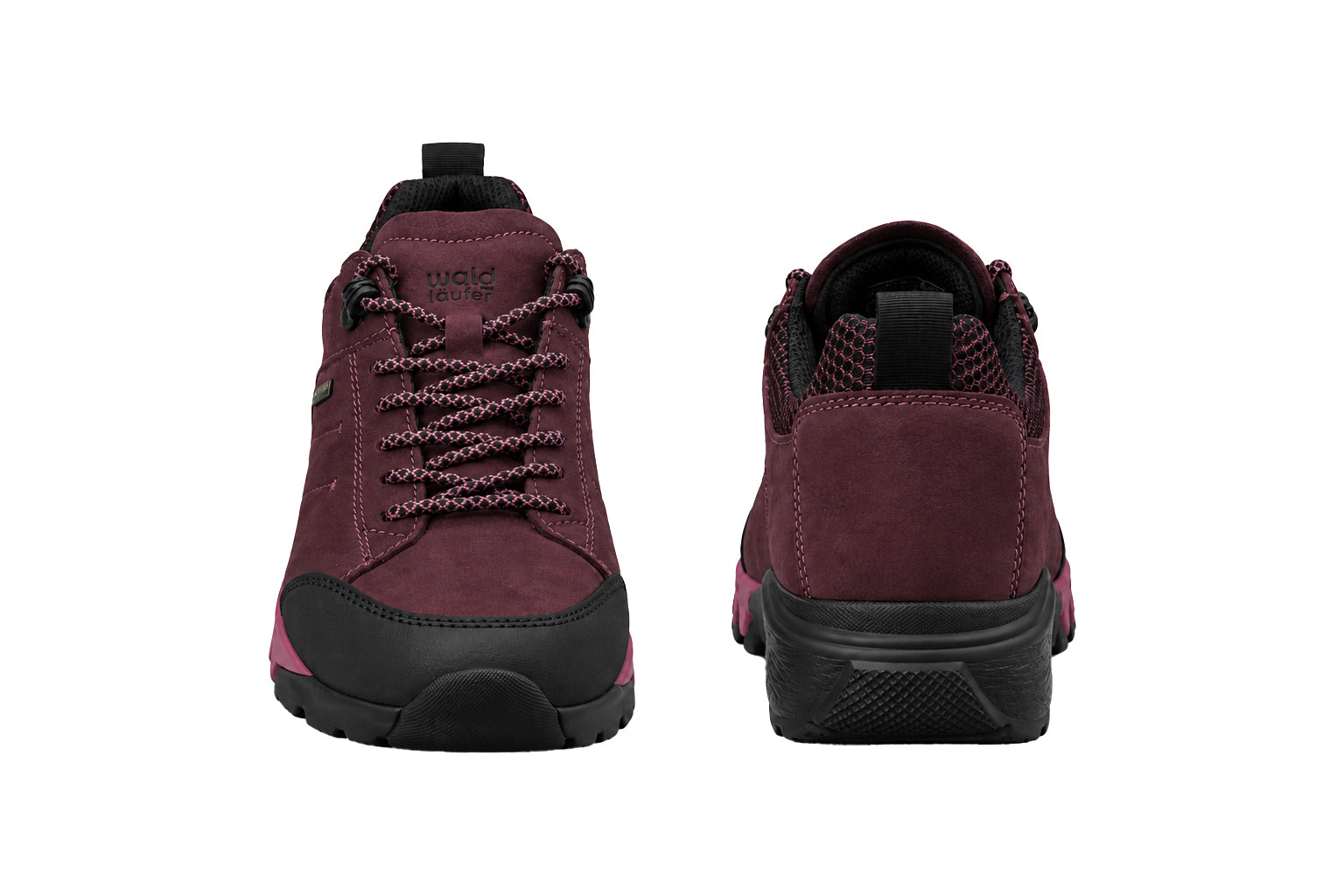 Wasserdichter Wandersneaker „H-Amiata“ für Damen mit weiter Passform (H) – Rot