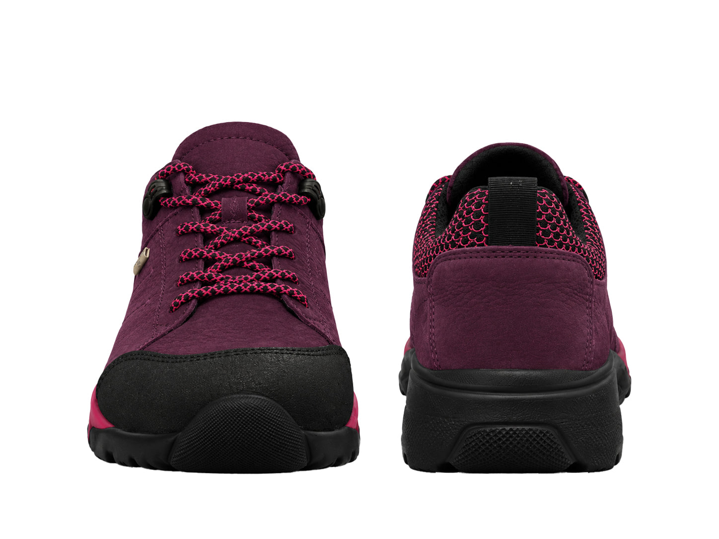 Wasserdichte Damen-Wanderschuhe „H-Amiata“ mit weiter Passform (H) – Lila