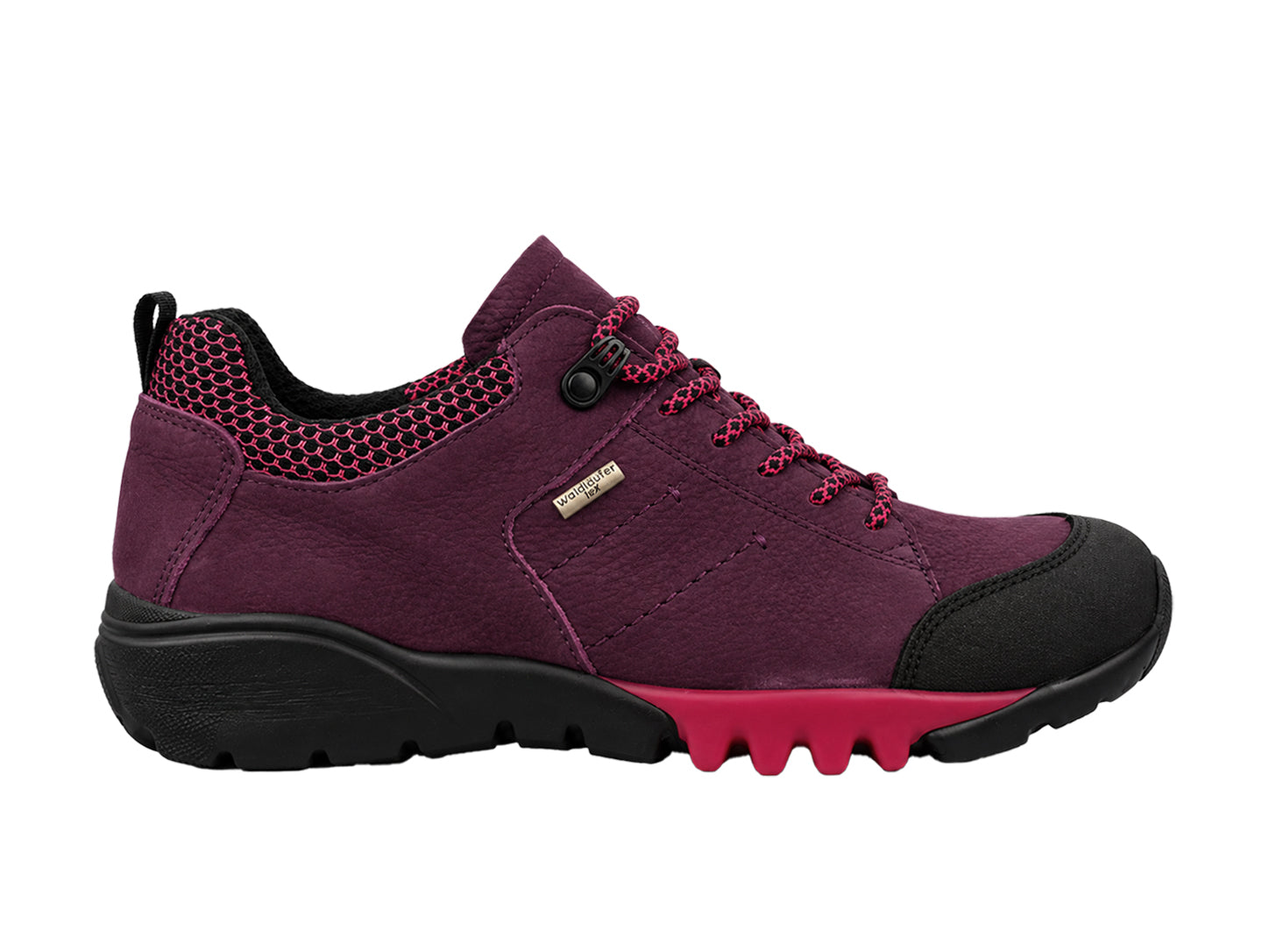 Wasserdichte Damen-Wanderschuhe „H-Amiata“ mit weiter Passform (H) – Lila