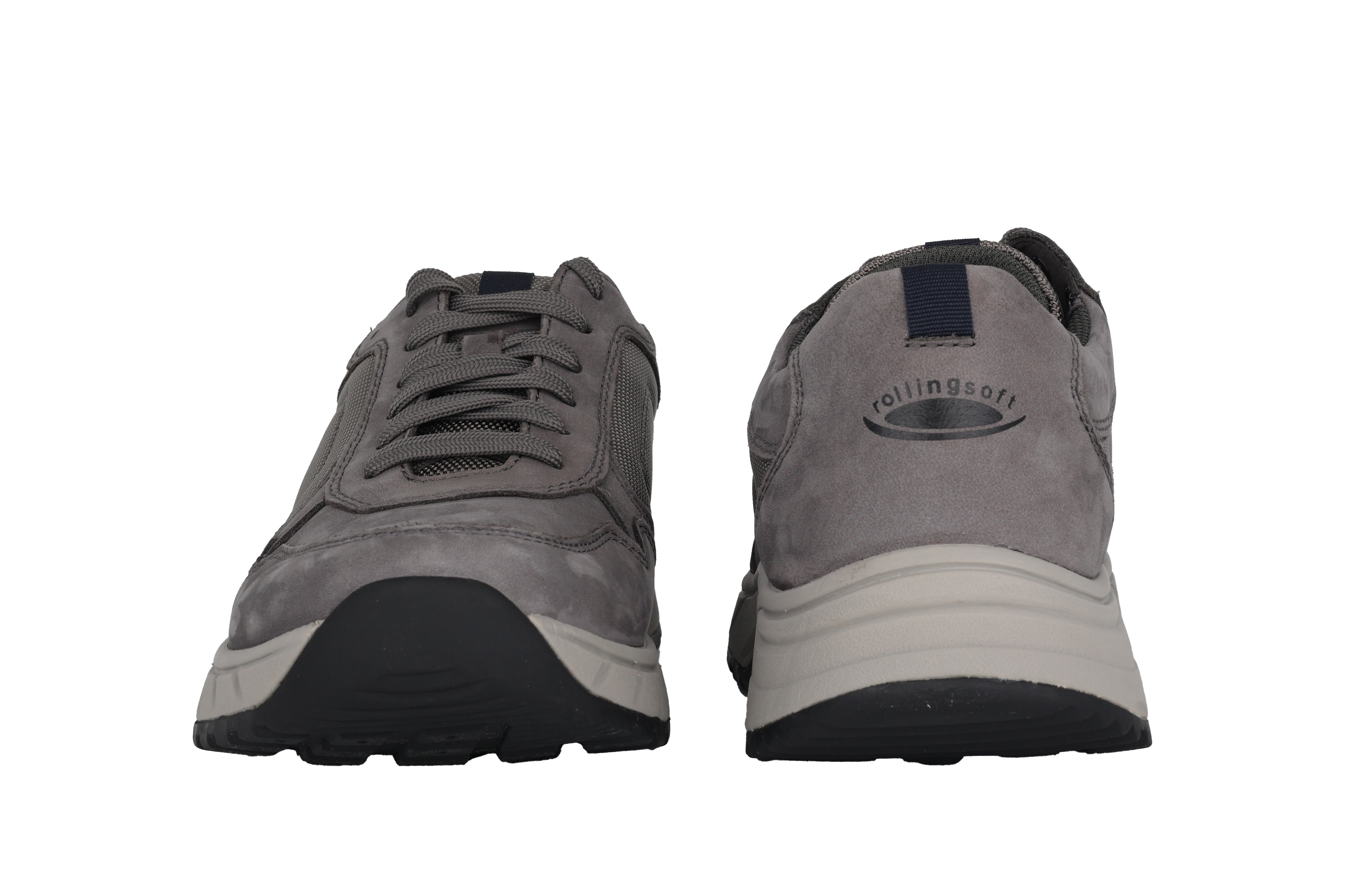 '8002.10.03' chaussure de marche à lacets à roulettes pour hommes - gris