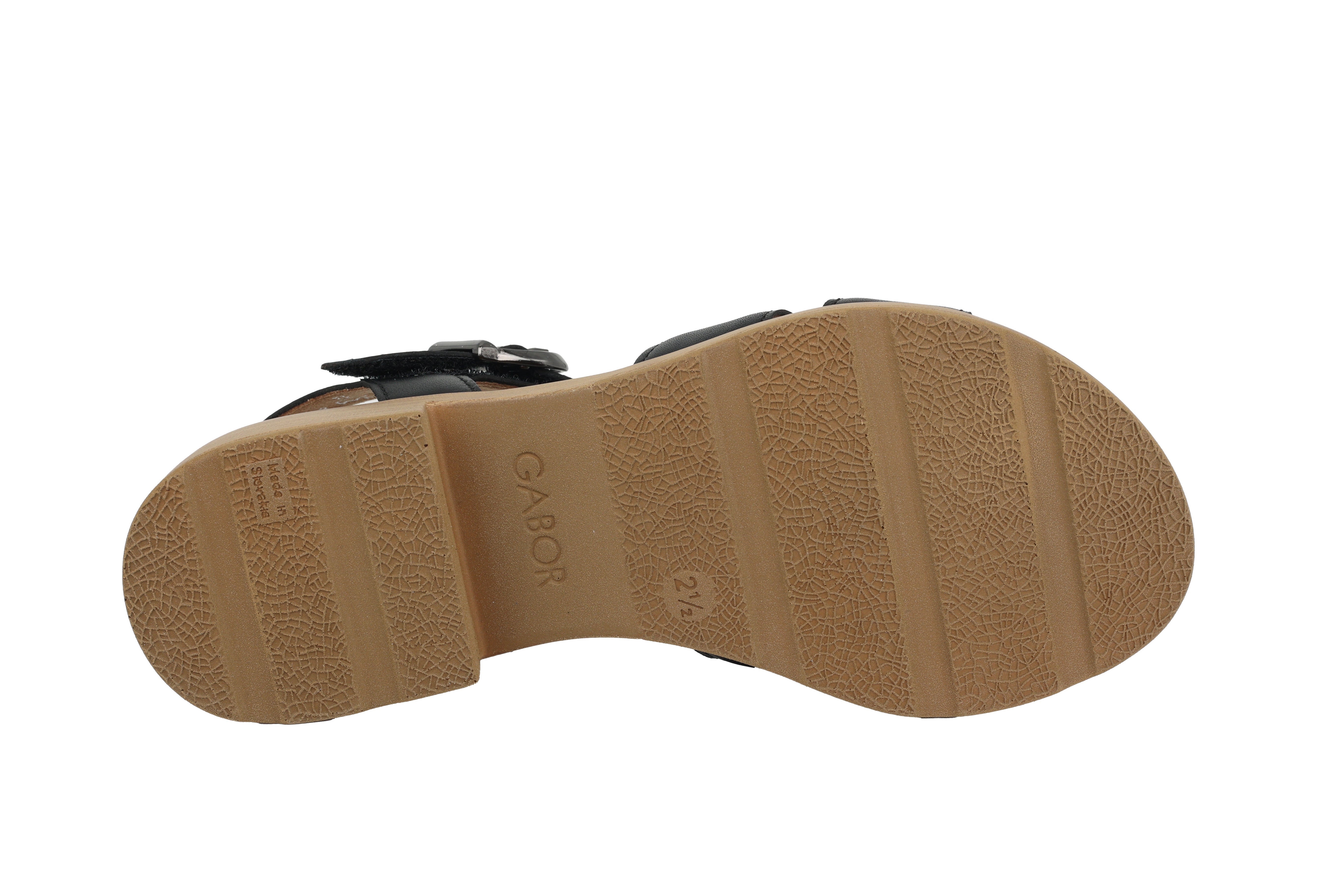 Sandał damski '82.813.57' - czarny