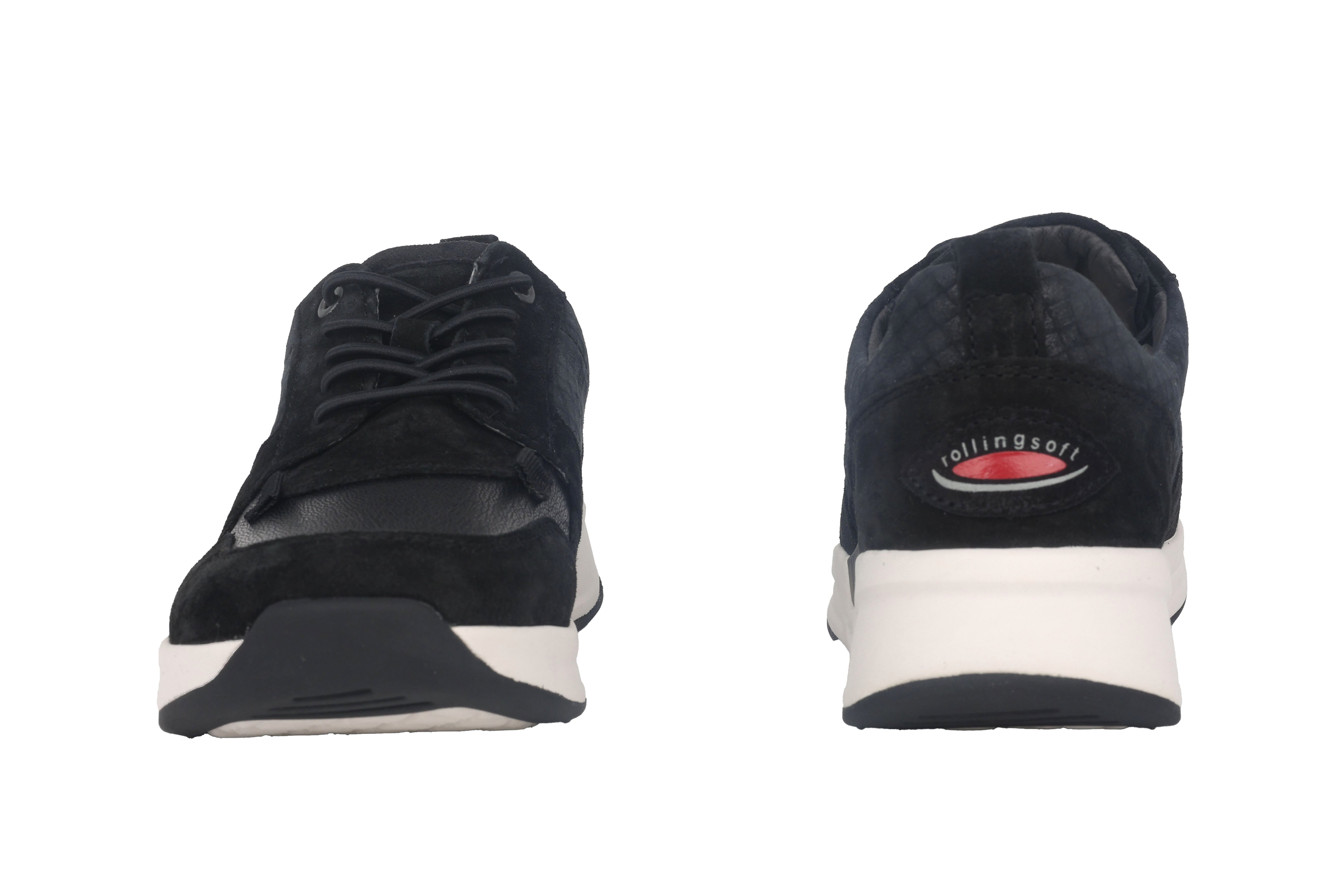 '96.955.87' women's rolling sneaker - Black