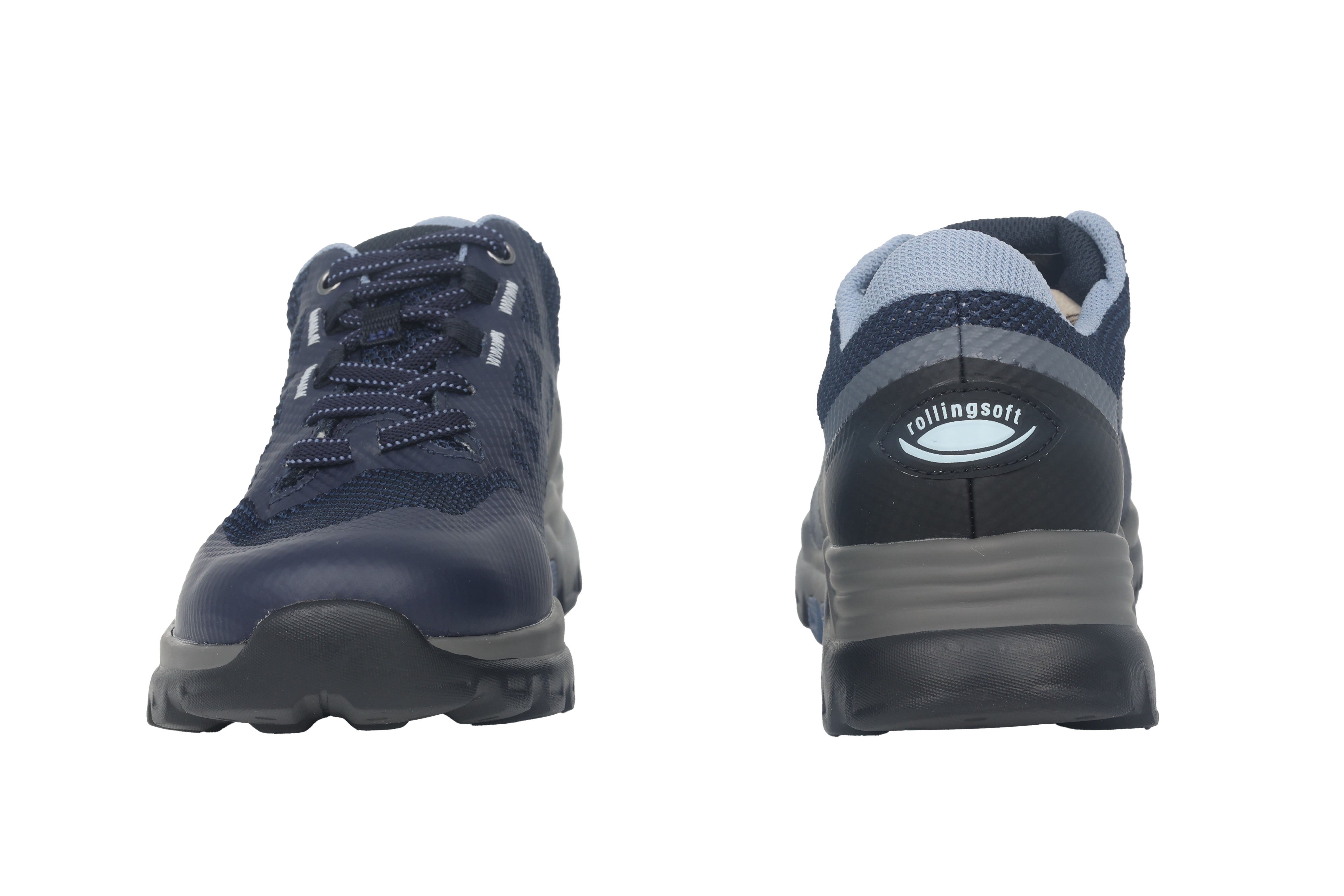 Wasserdichter Roll-Sneaker „96.989.46“ für Damen – Blau